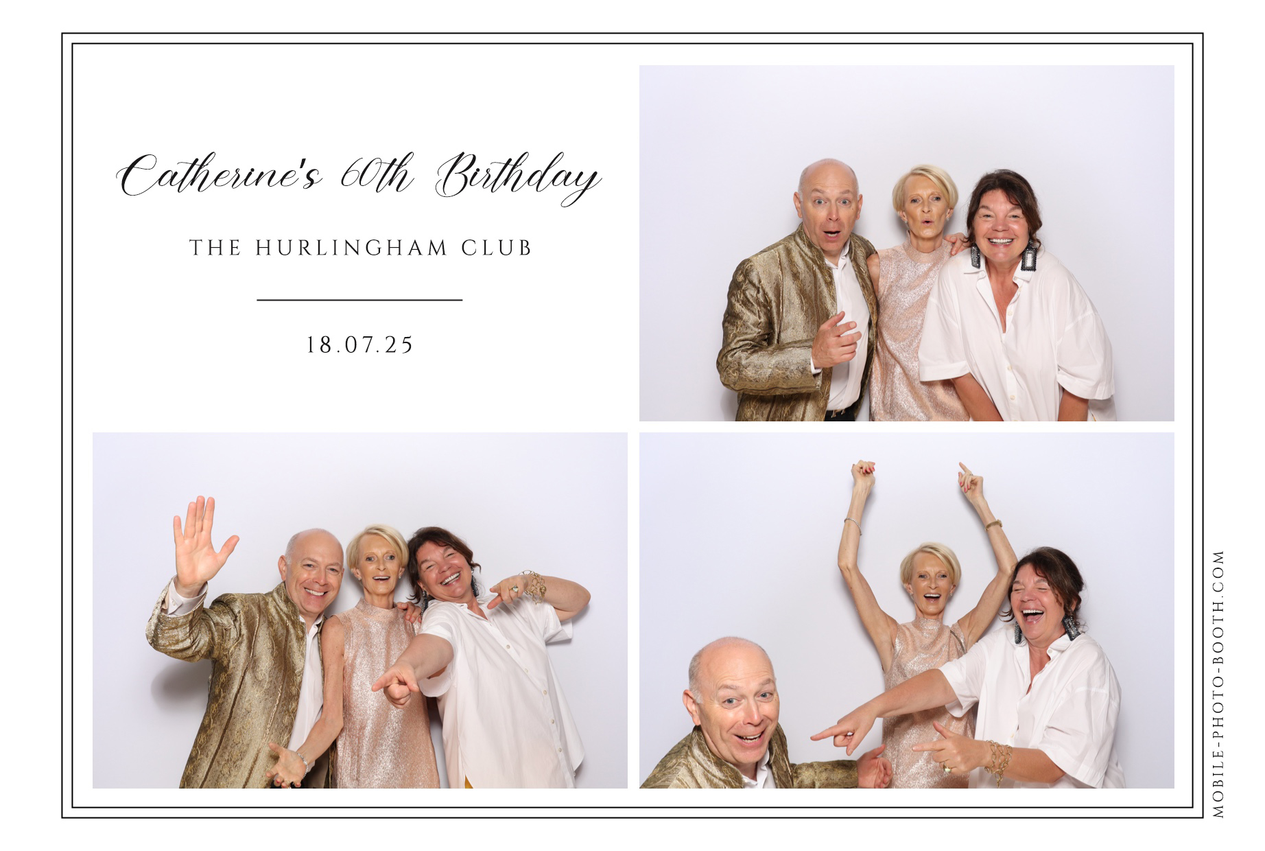 Catherine's 60th Party | View more photos from the event at images.mobile-photo-booth.com/u/MobilePhotoBoothUK/Catherines-60th-Party