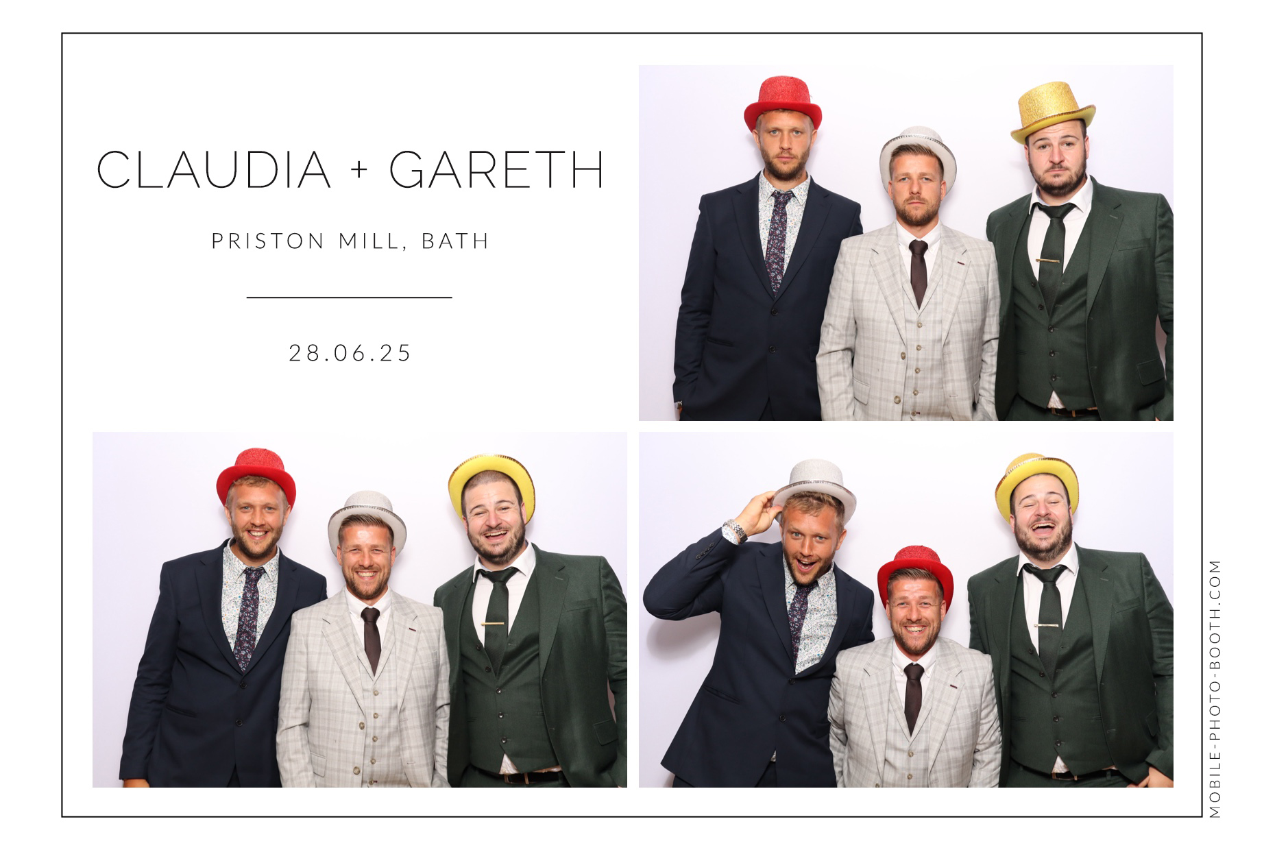 Claudia & Gareth | View more photos from the event at images.mobile-photo-booth.com/u/MobilePhotoBoothUK/Claudia-Gareth