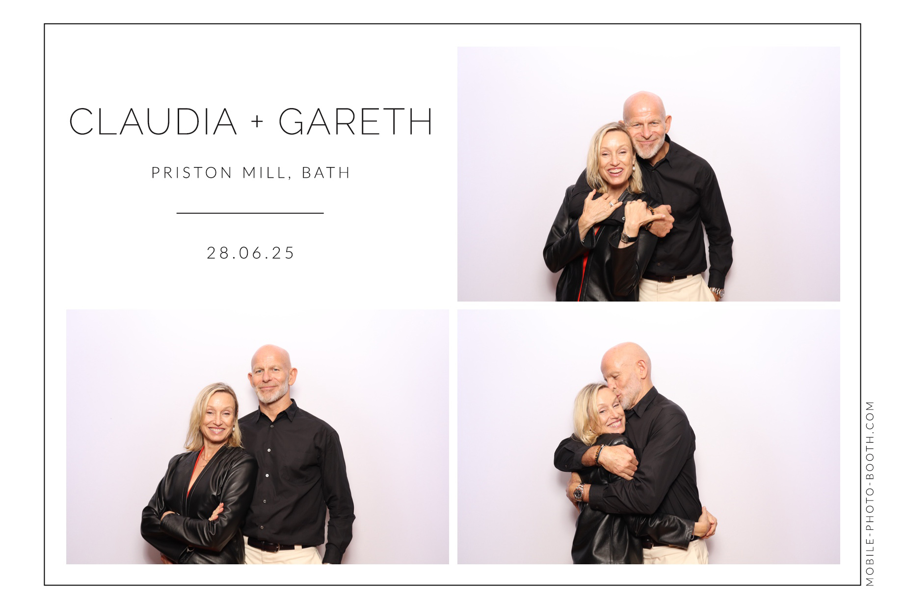 Claudia & Gareth | View more photos from the event at images.mobile-photo-booth.com/u/MobilePhotoBoothUK/Claudia-Gareth