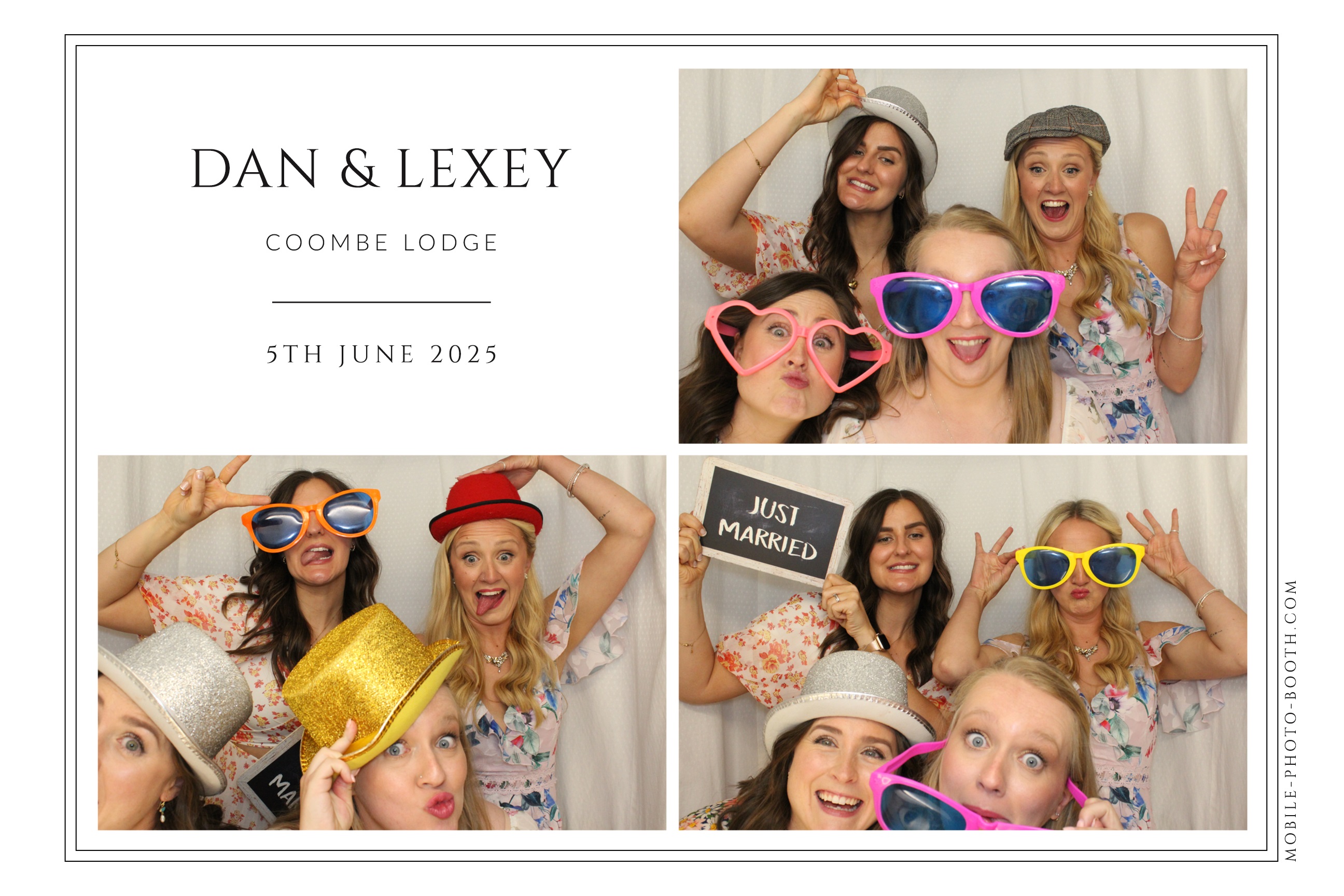 Dan & Lexey | View more photos from the event at images.mobile-photo-booth.com/u/MobilePhotoBoothUK/Dan-Lexey