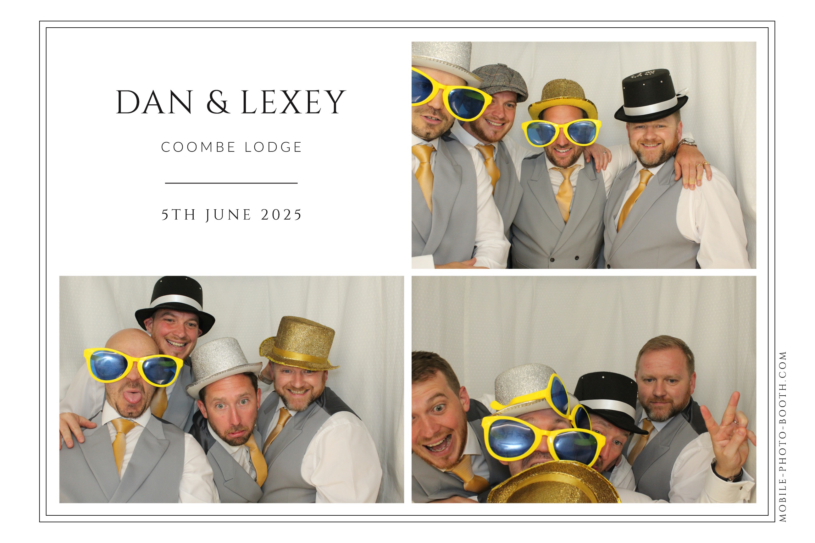 Dan & Lexey | View more photos from the event at images.mobile-photo-booth.com/u/MobilePhotoBoothUK/Dan-Lexey