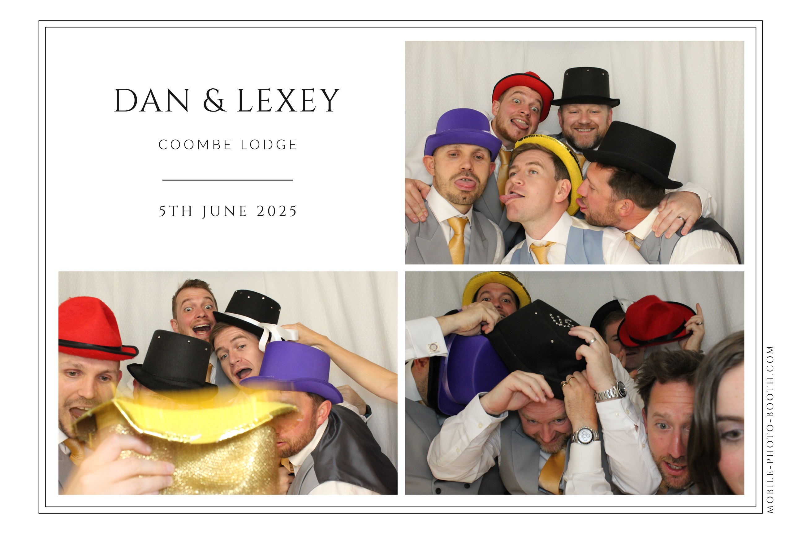 Dan & Lexey | View more photos from the event at images.mobile-photo-booth.com/u/MobilePhotoBoothUK/Dan-Lexey