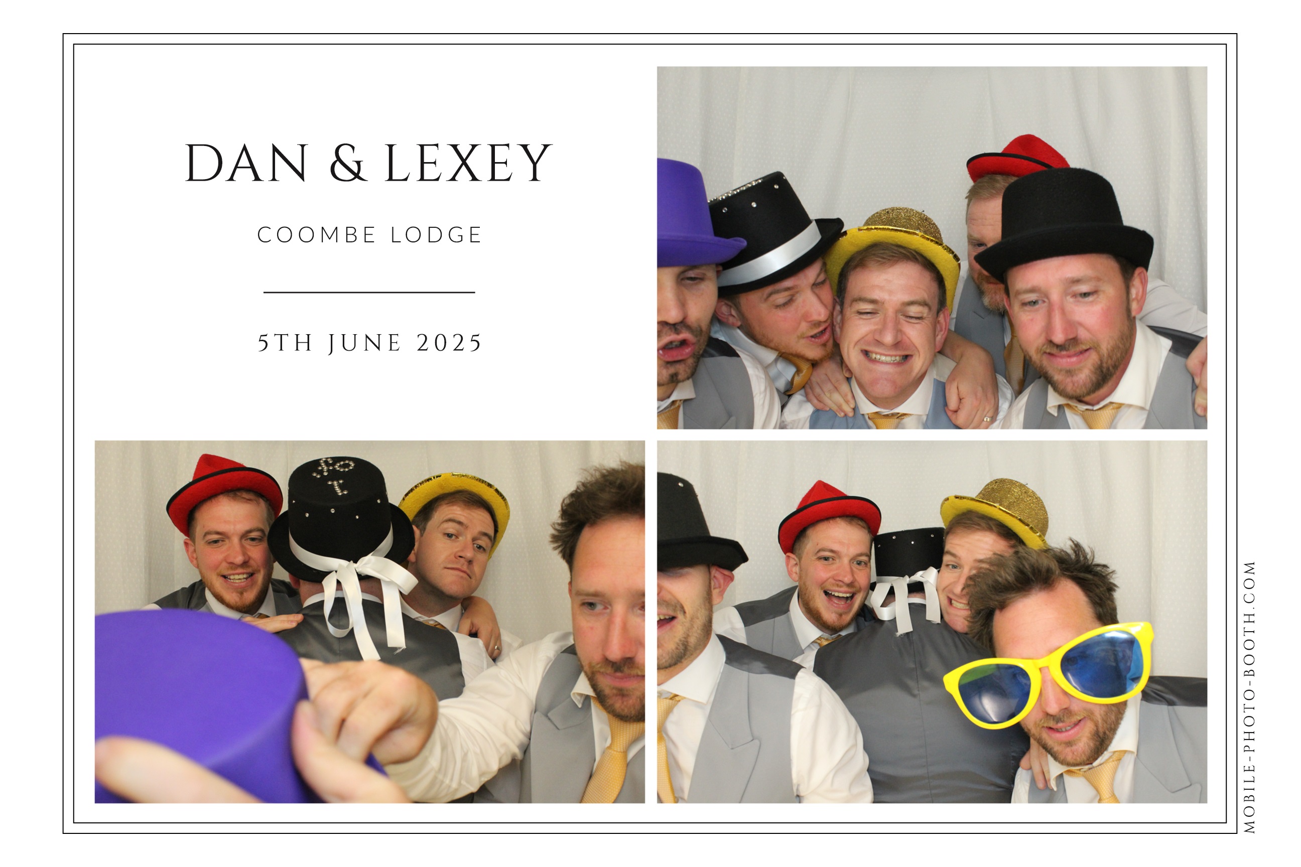 Dan & Lexey | View more photos from the event at images.mobile-photo-booth.com/u/MobilePhotoBoothUK/Dan-Lexey