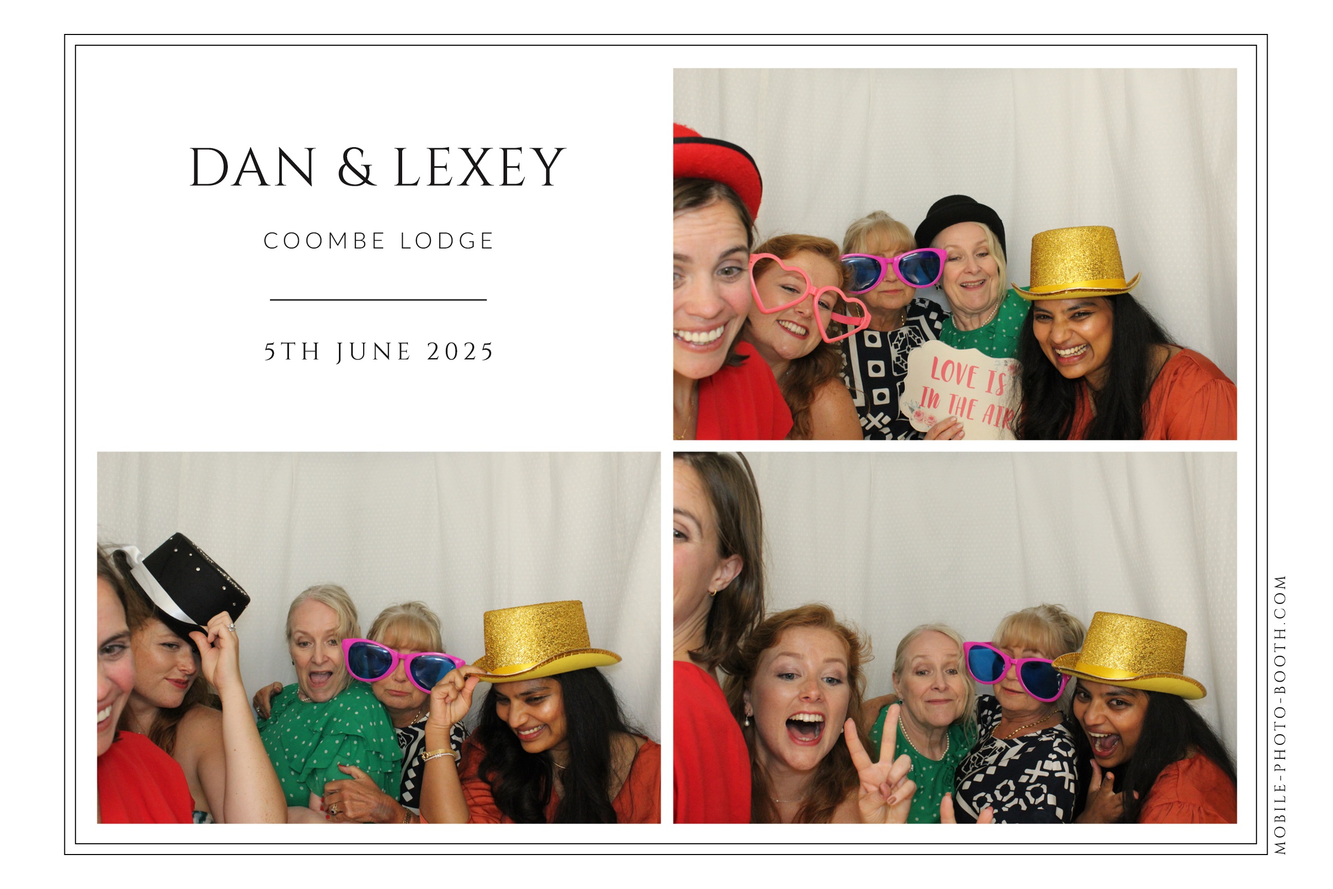 Dan & Lexey | View more photos from the event at images.mobile-photo-booth.com/u/MobilePhotoBoothUK/Dan-Lexey