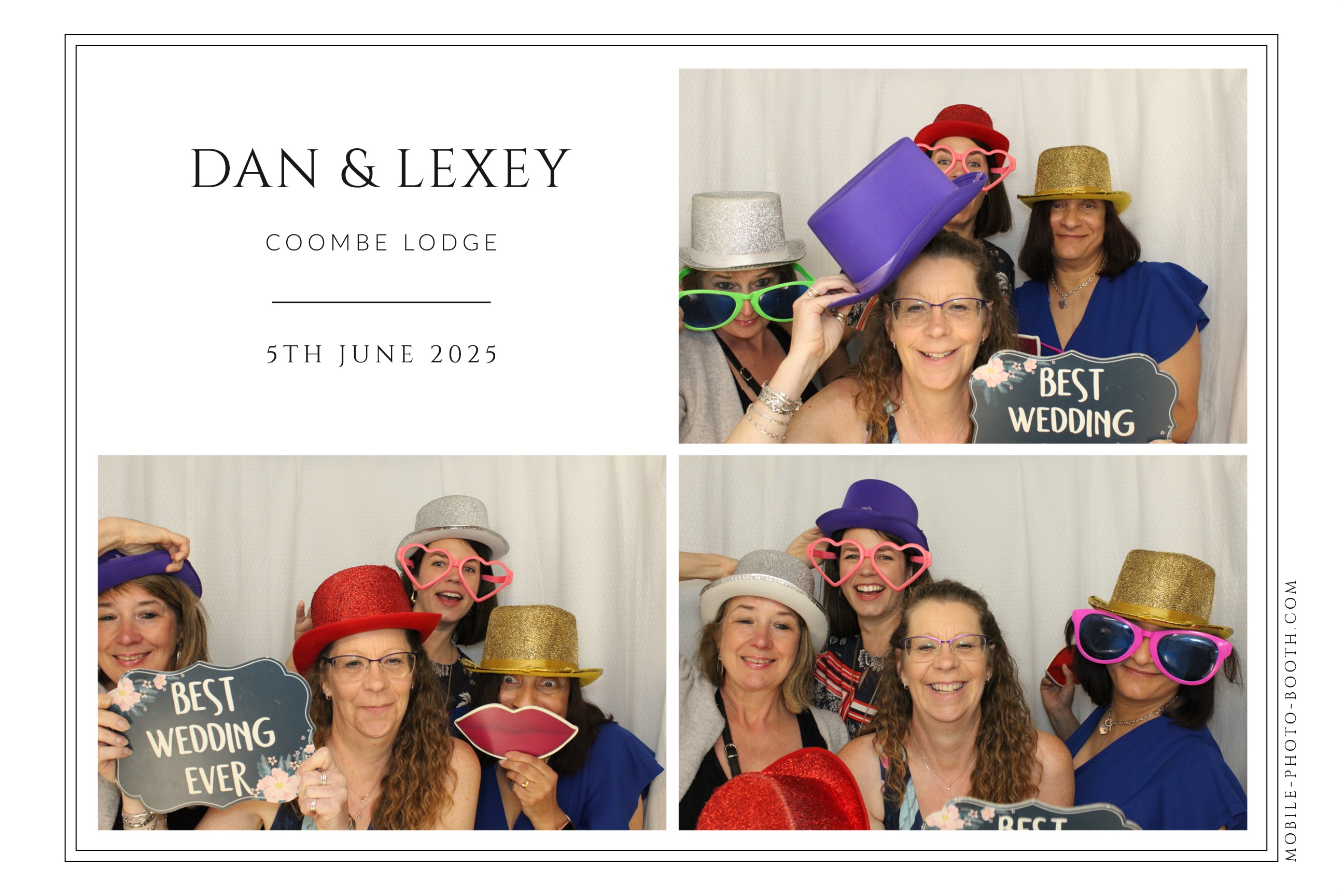 Dan & Lexey | View more photos from the event at images.mobile-photo-booth.com/u/MobilePhotoBoothUK/Dan-Lexey
