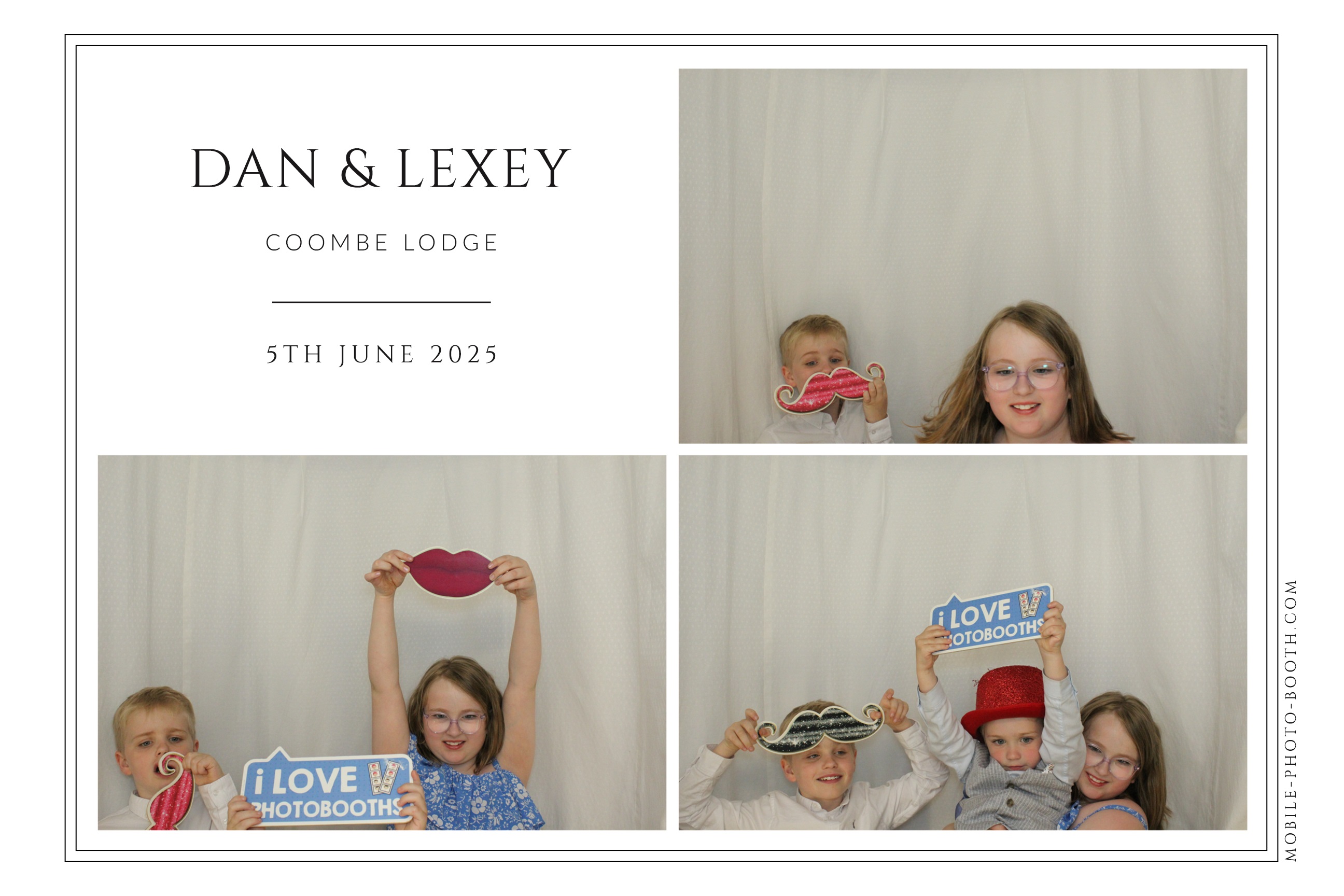 Dan & Lexey | View more photos from the event at images.mobile-photo-booth.com/u/MobilePhotoBoothUK/Dan-Lexey