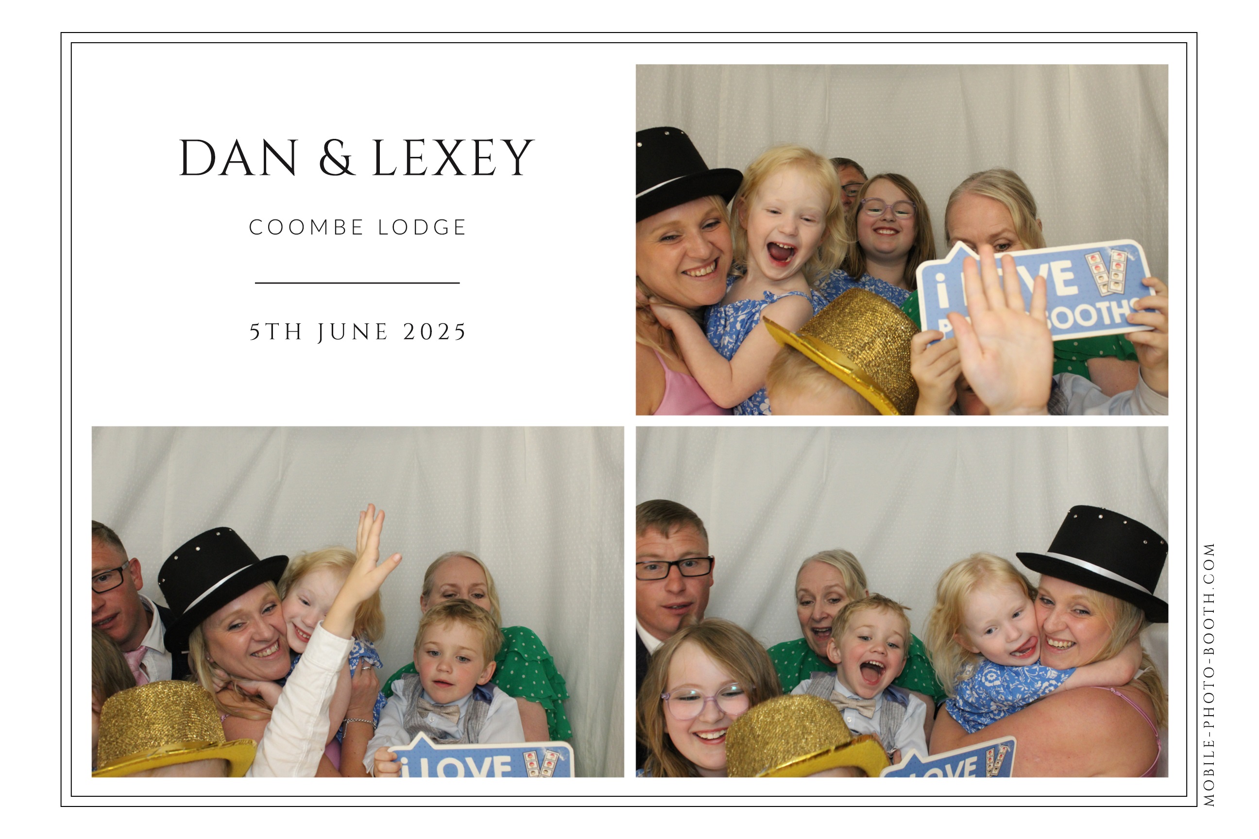 Dan & Lexey | View more photos from the event at images.mobile-photo-booth.com/u/MobilePhotoBoothUK/Dan-Lexey