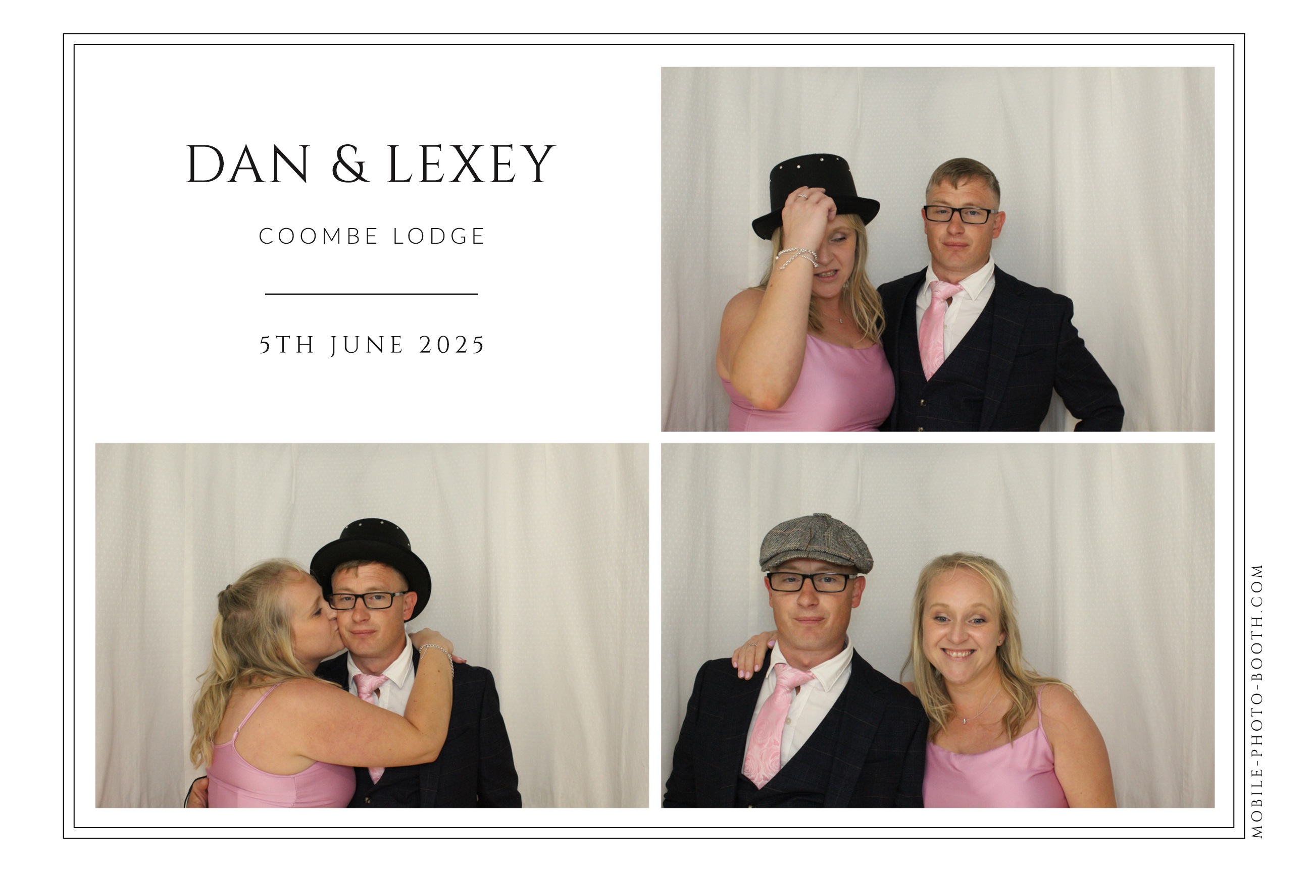 Dan & Lexey | View more photos from the event at images.mobile-photo-booth.com/u/MobilePhotoBoothUK/Dan-Lexey