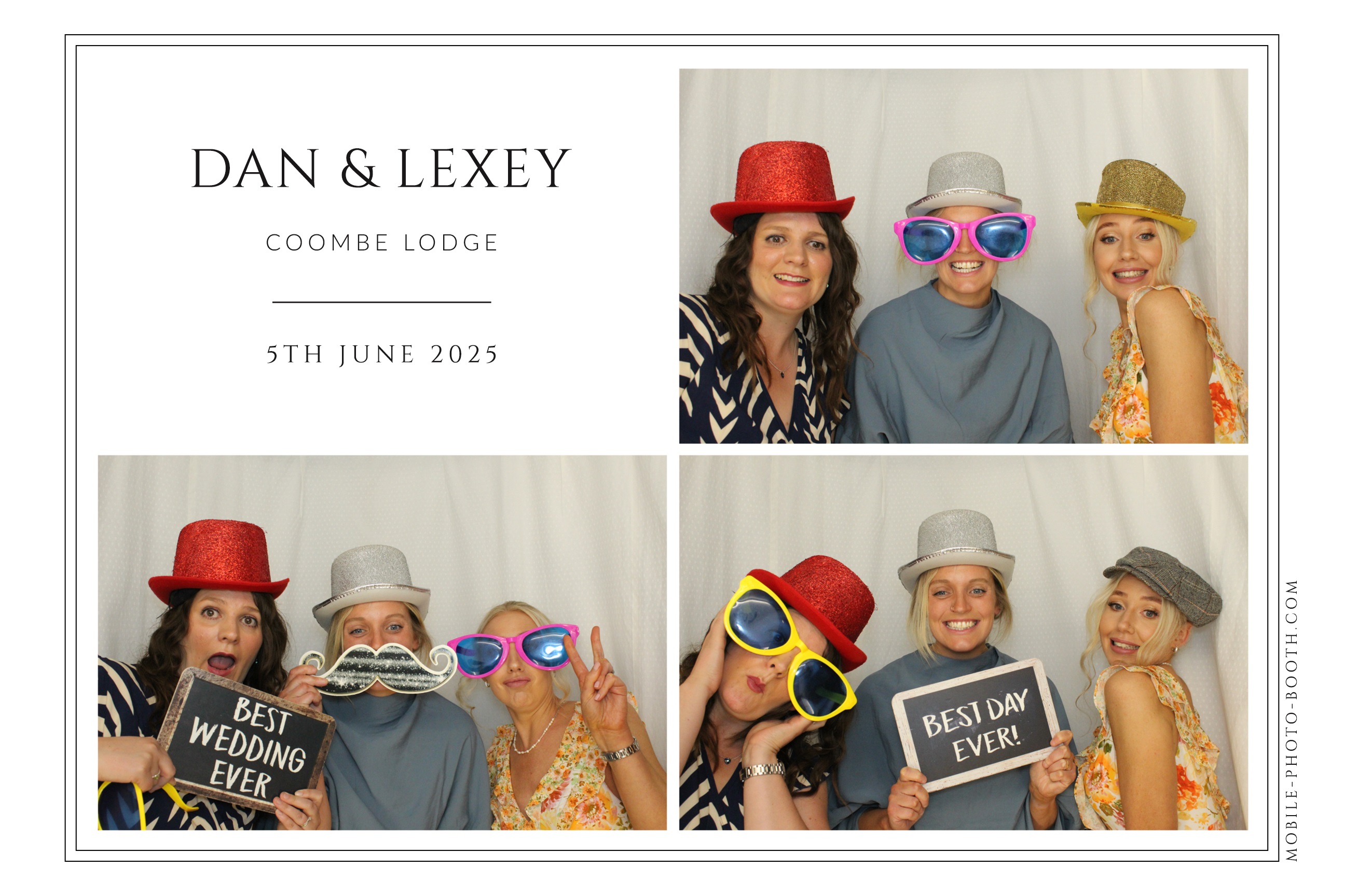 Dan & Lexey | View more photos from the event at images.mobile-photo-booth.com/u/MobilePhotoBoothUK/Dan-Lexey