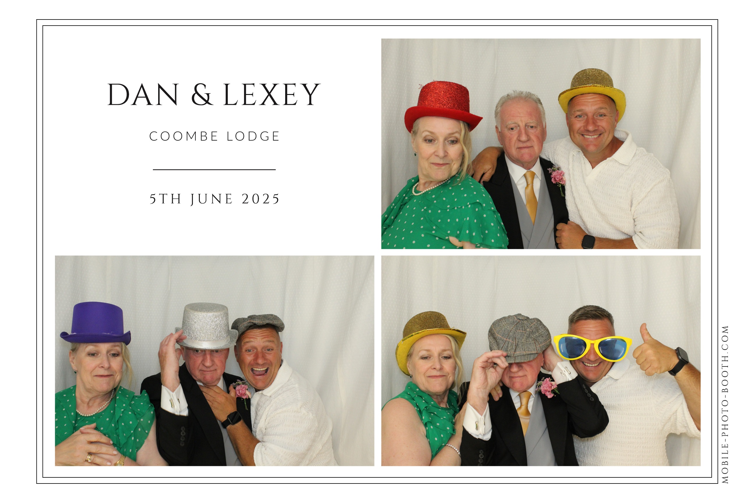 Dan & Lexey | View more photos from the event at images.mobile-photo-booth.com/u/MobilePhotoBoothUK/Dan-Lexey
