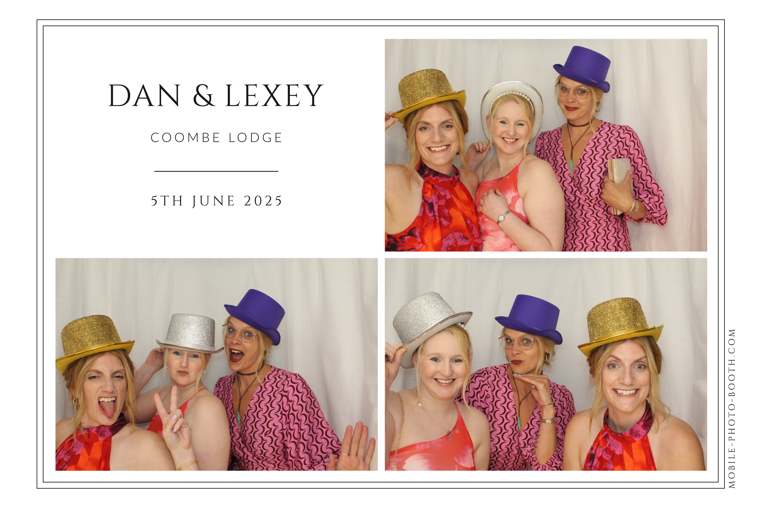 Dan & Lexey | View more photos from the event at images.mobile-photo-booth.com/u/MobilePhotoBoothUK/Dan-Lexey