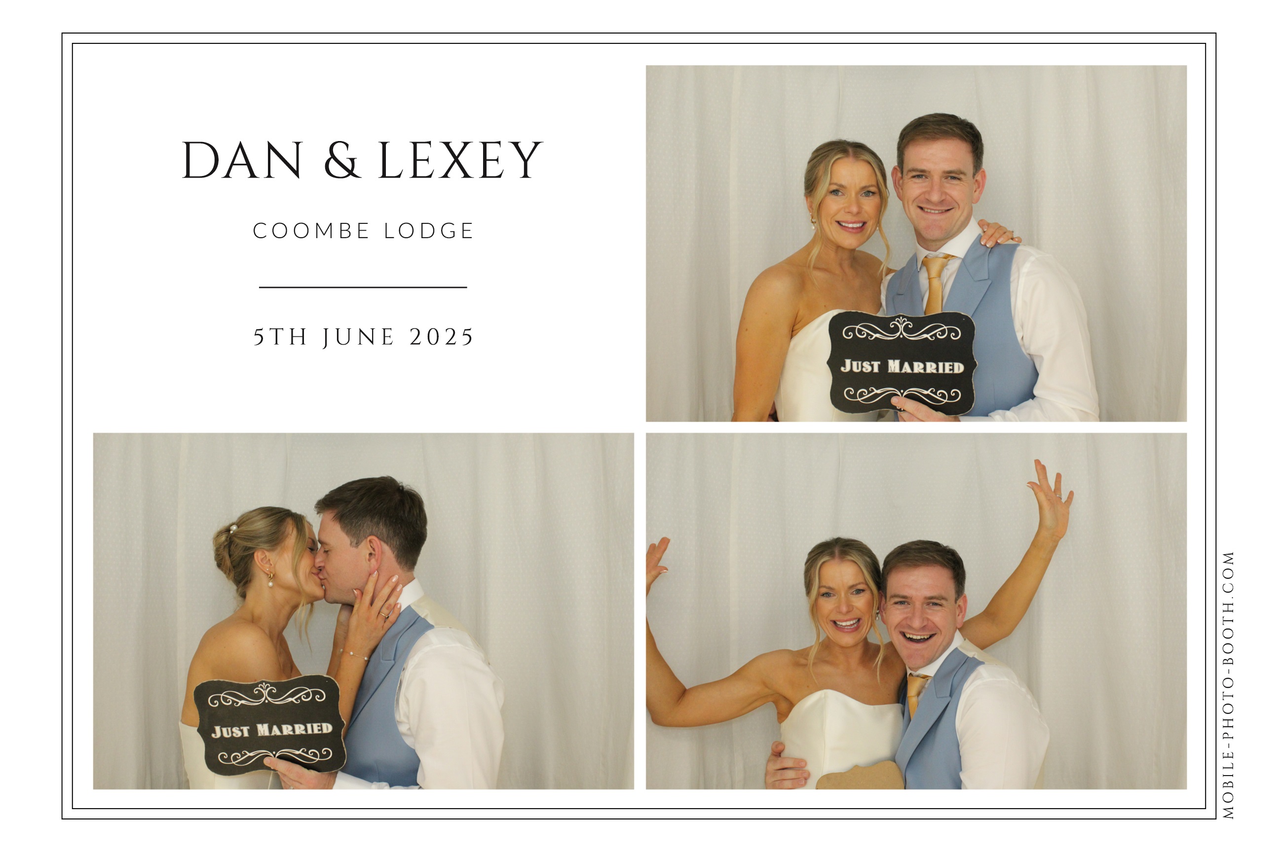 Dan & Lexey | View more photos from the event at images.mobile-photo-booth.com/u/MobilePhotoBoothUK/Dan-Lexey