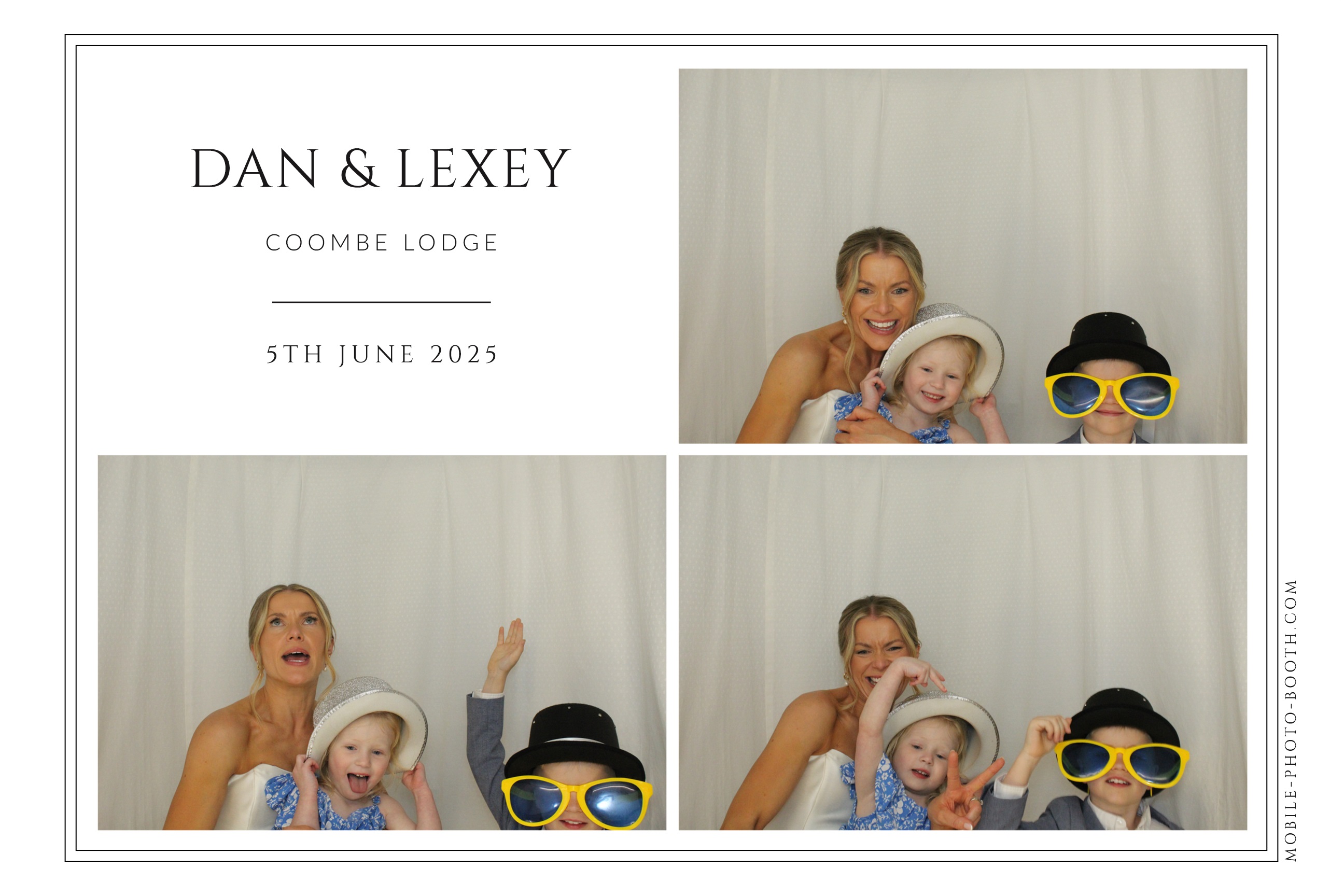 Dan & Lexey | View more photos from the event at images.mobile-photo-booth.com/u/MobilePhotoBoothUK/Dan-Lexey