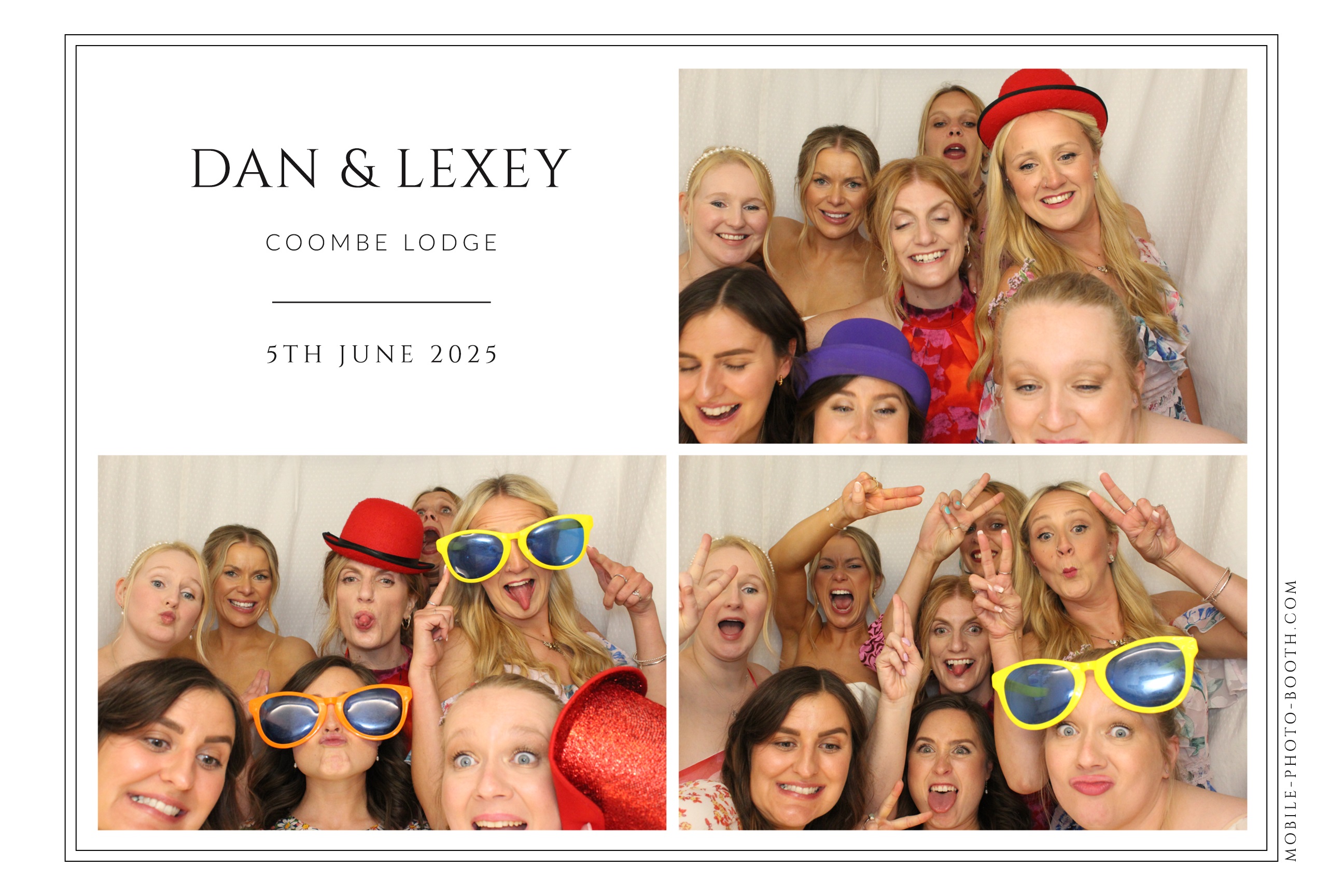 Dan & Lexey | View more photos from the event at images.mobile-photo-booth.com/u/MobilePhotoBoothUK/Dan-Lexey