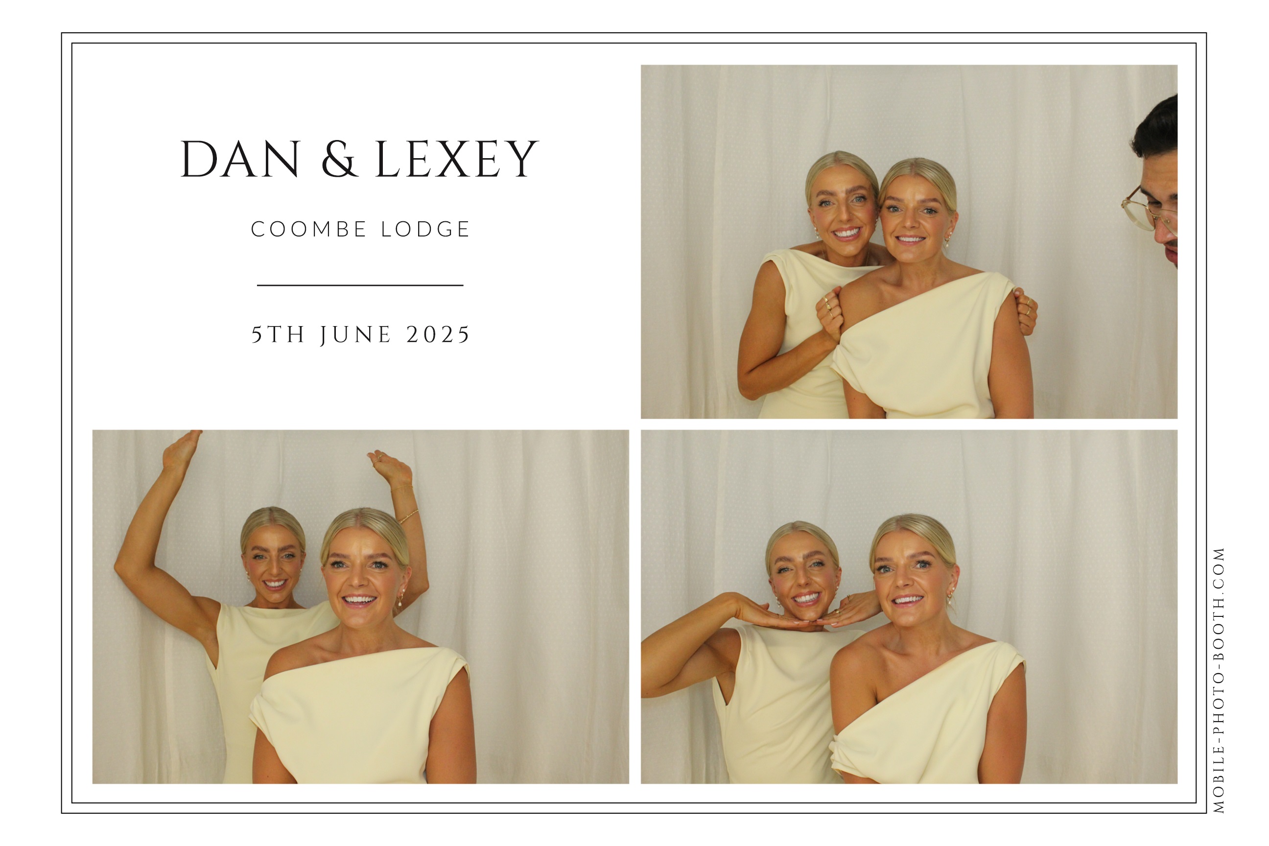 Dan & Lexey | View more photos from the event at images.mobile-photo-booth.com/u/MobilePhotoBoothUK/Dan-Lexey