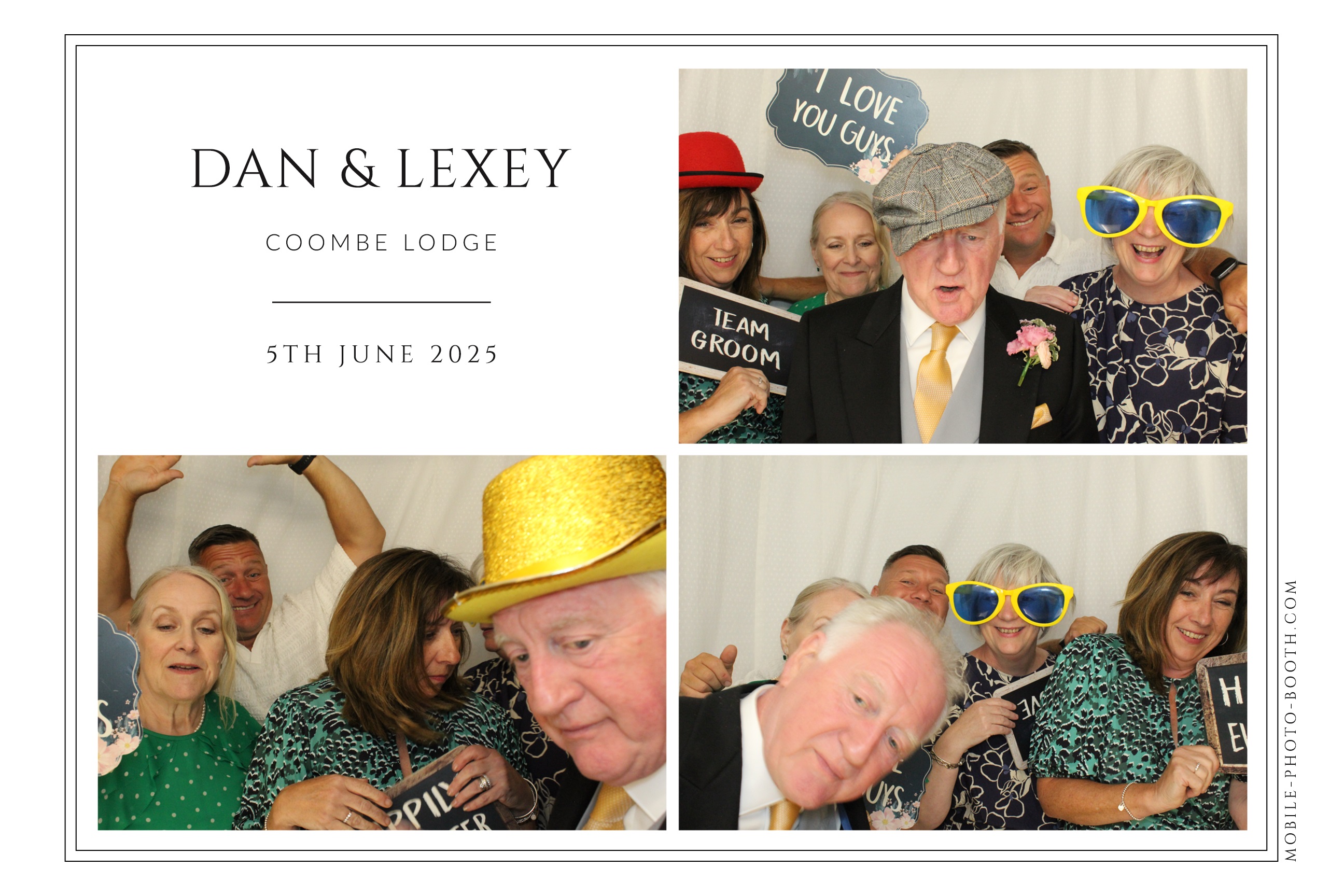 Dan & Lexey | View more photos from the event at images.mobile-photo-booth.com/u/MobilePhotoBoothUK/Dan-Lexey