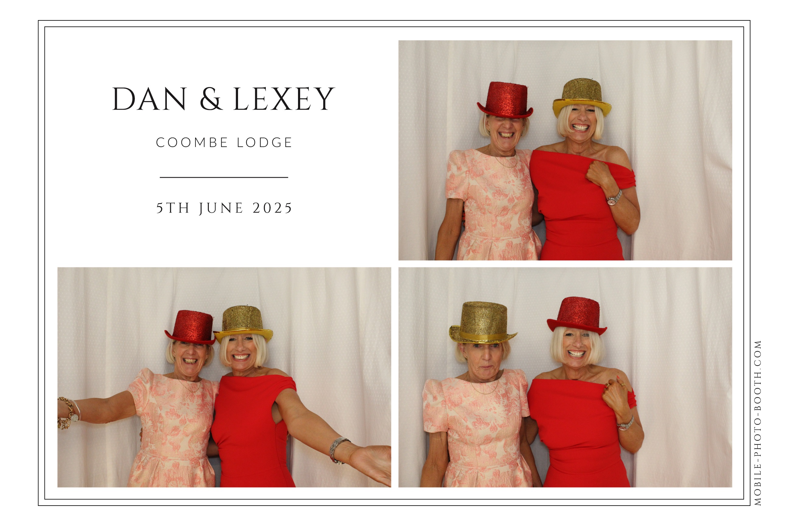 Dan & Lexey | View more photos from the event at images.mobile-photo-booth.com/u/MobilePhotoBoothUK/Dan-Lexey