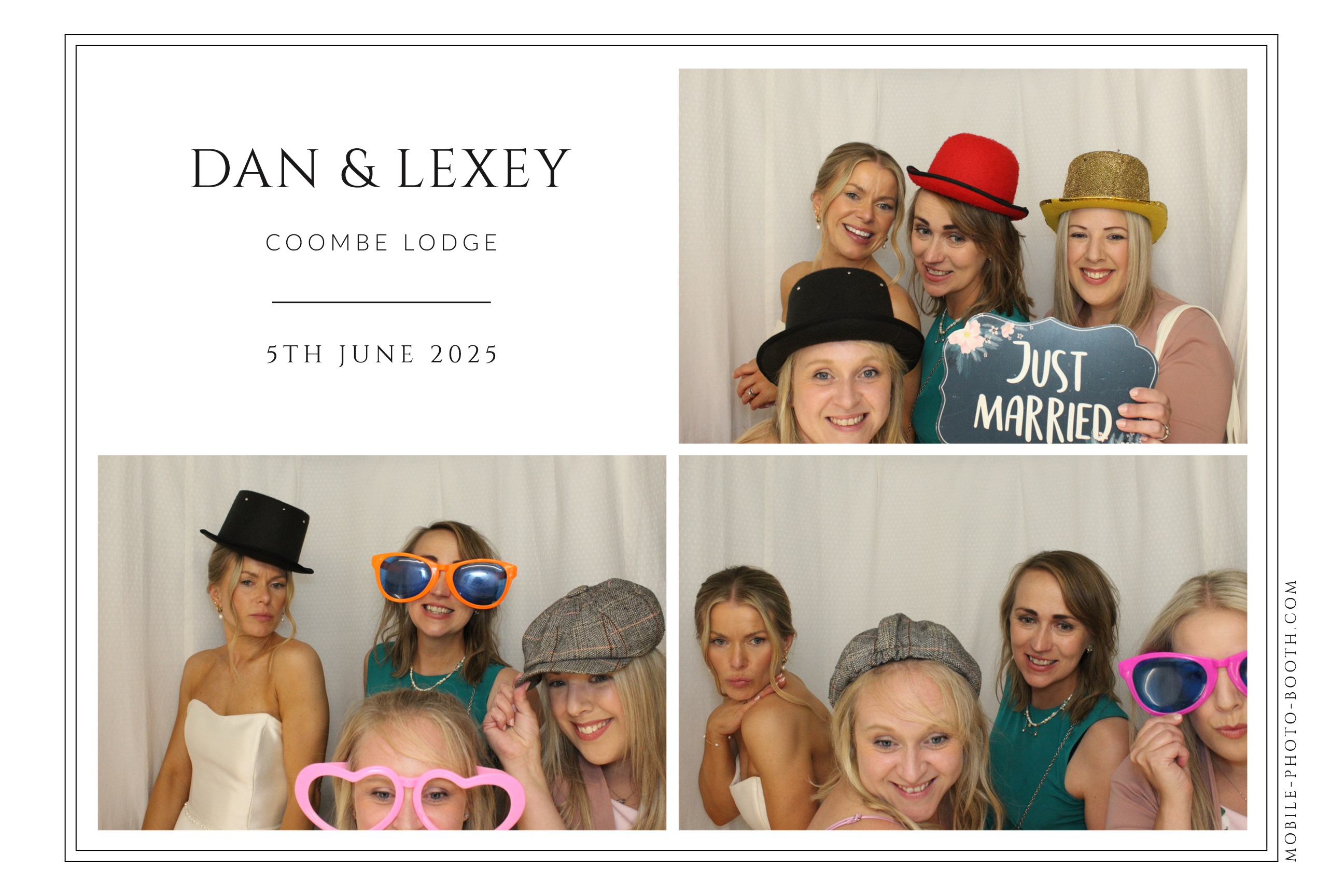 Dan & Lexey | View more photos from the event at images.mobile-photo-booth.com/u/MobilePhotoBoothUK/Dan-Lexey