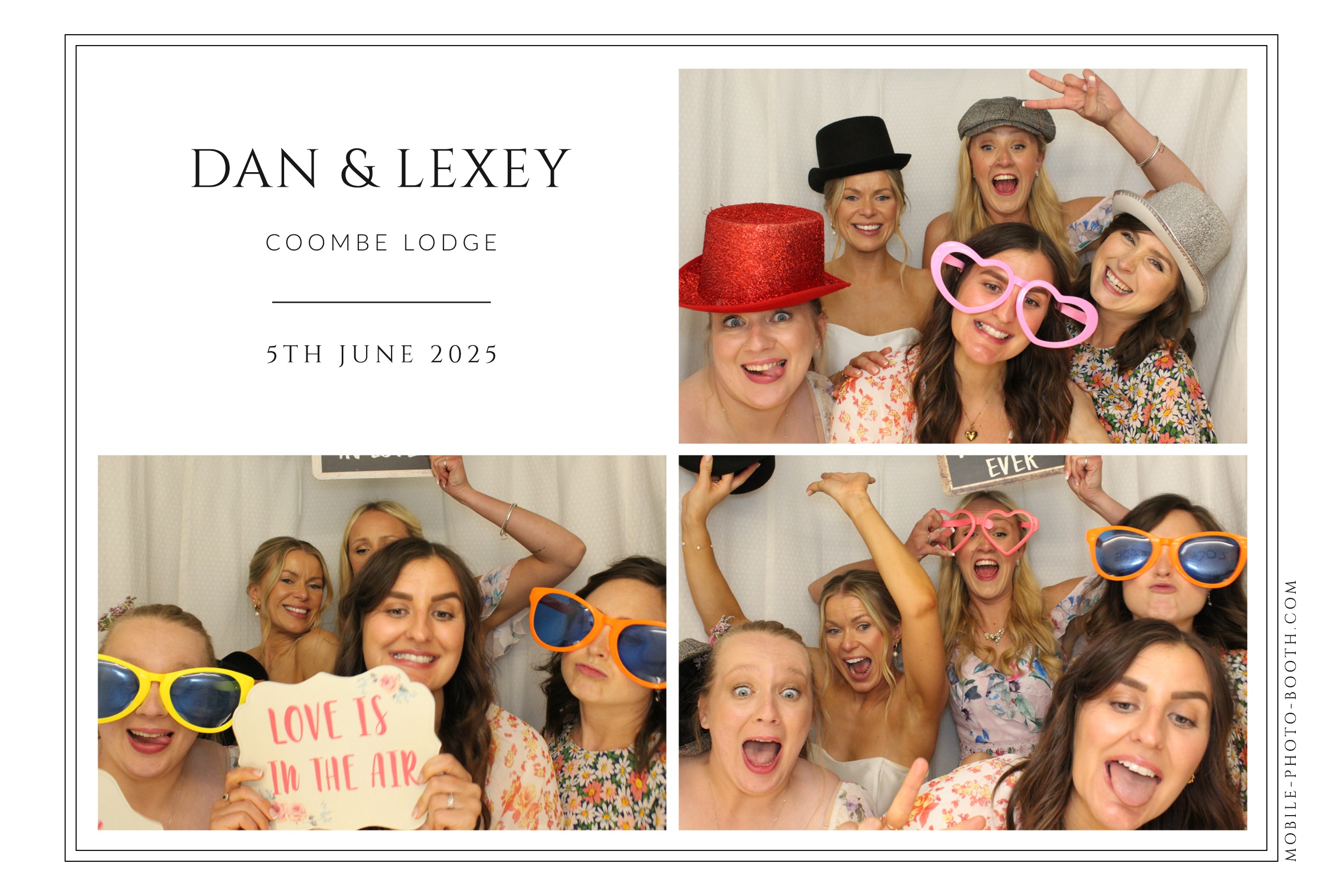 Dan & Lexey | View more photos from the event at images.mobile-photo-booth.com/u/MobilePhotoBoothUK/Dan-Lexey