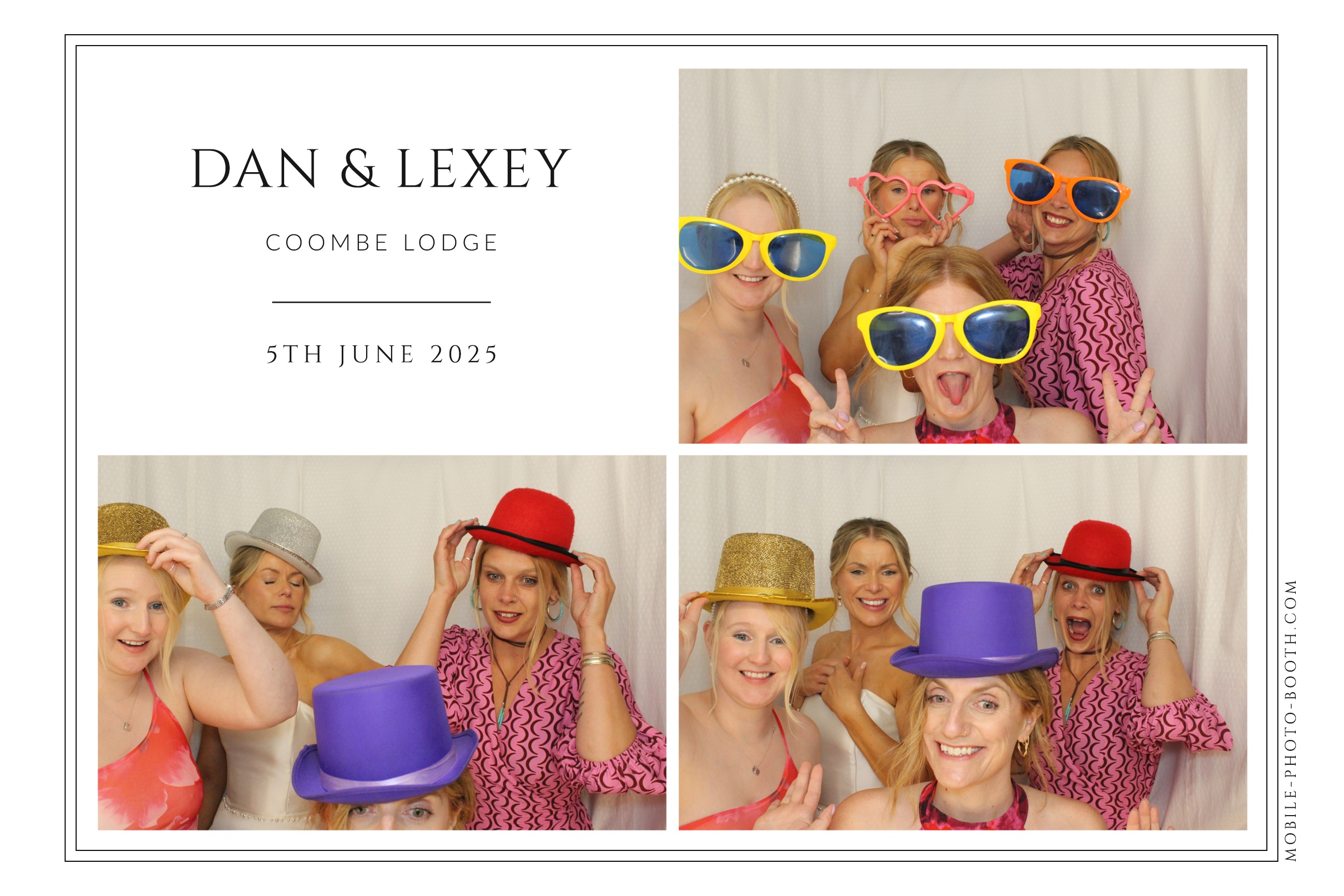 Dan & Lexey | View more photos from the event at images.mobile-photo-booth.com/u/MobilePhotoBoothUK/Dan-Lexey