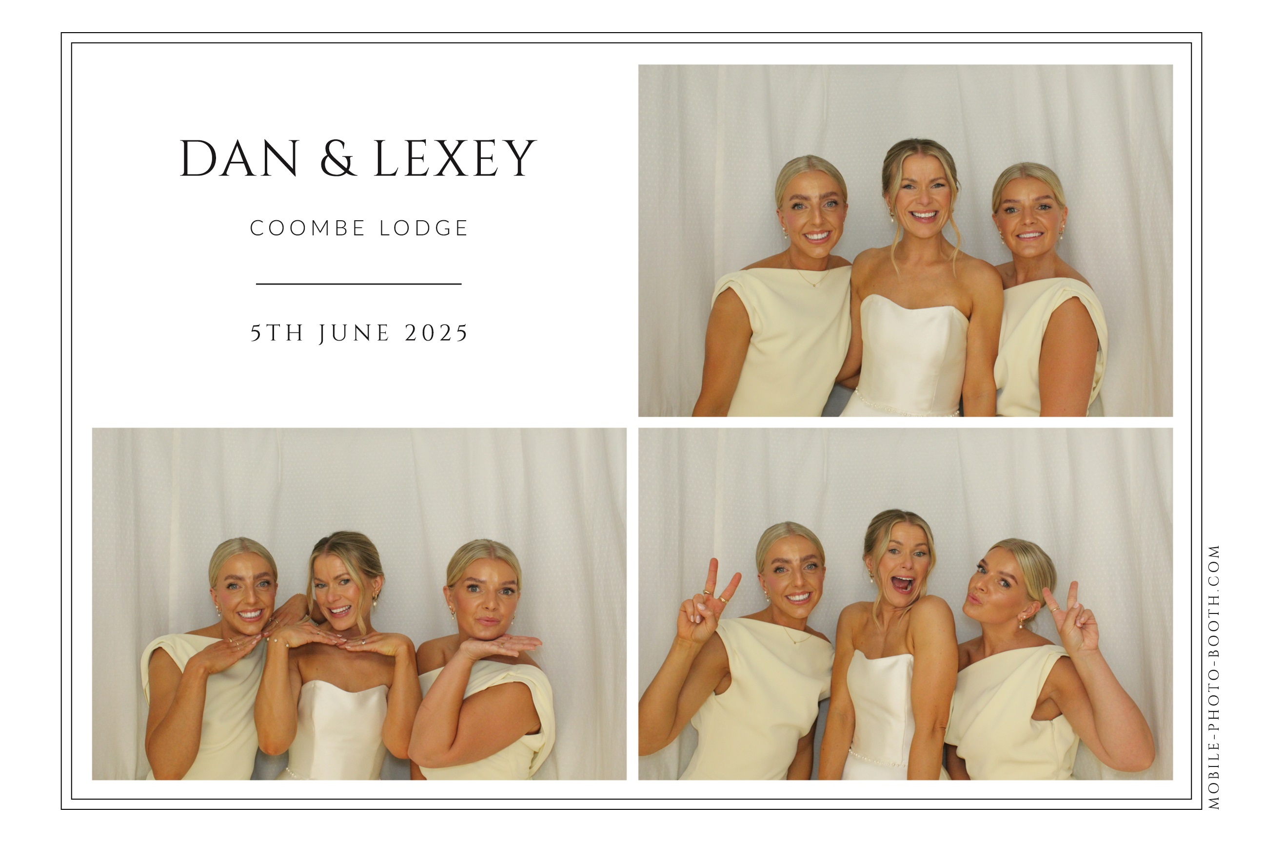 Dan & Lexey | View more photos from the event at images.mobile-photo-booth.com/u/MobilePhotoBoothUK/Dan-Lexey