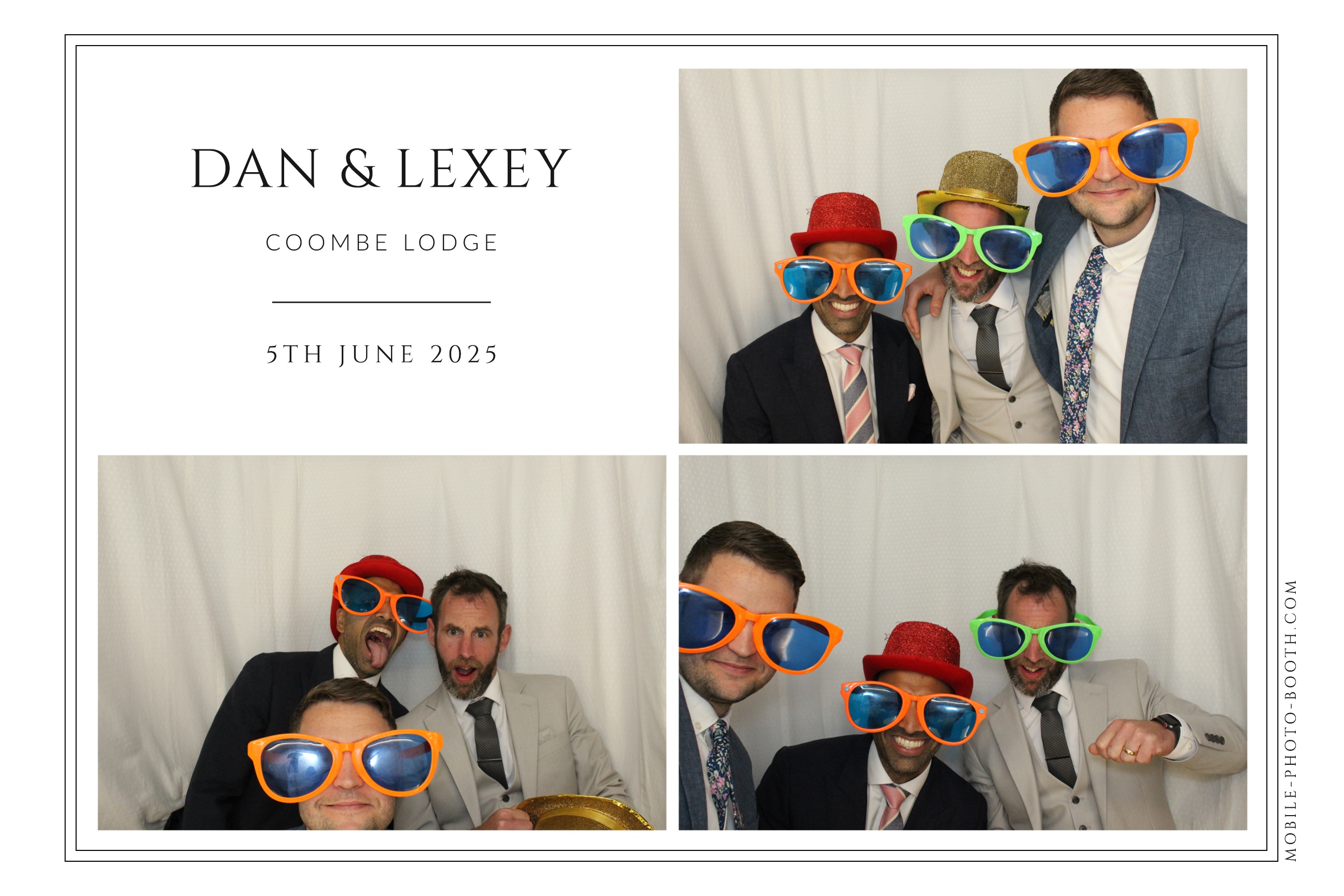 Dan & Lexey | View more photos from the event at images.mobile-photo-booth.com/u/MobilePhotoBoothUK/Dan-Lexey