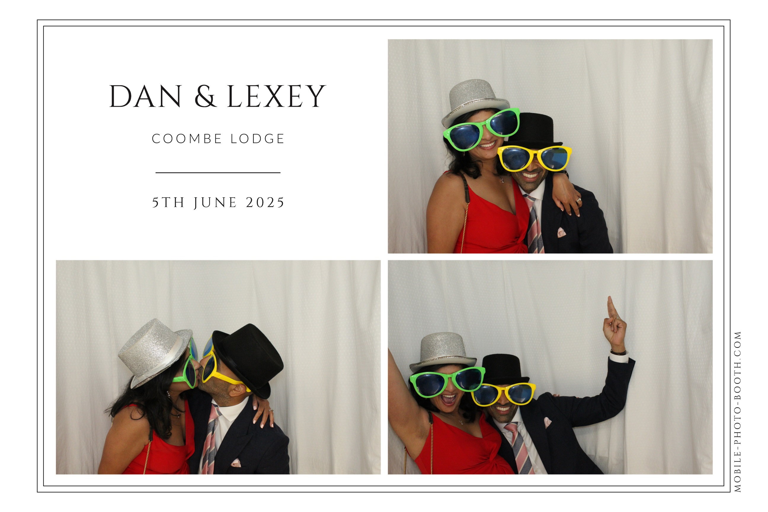 Dan & Lexey | View more photos from the event at images.mobile-photo-booth.com/u/MobilePhotoBoothUK/Dan-Lexey