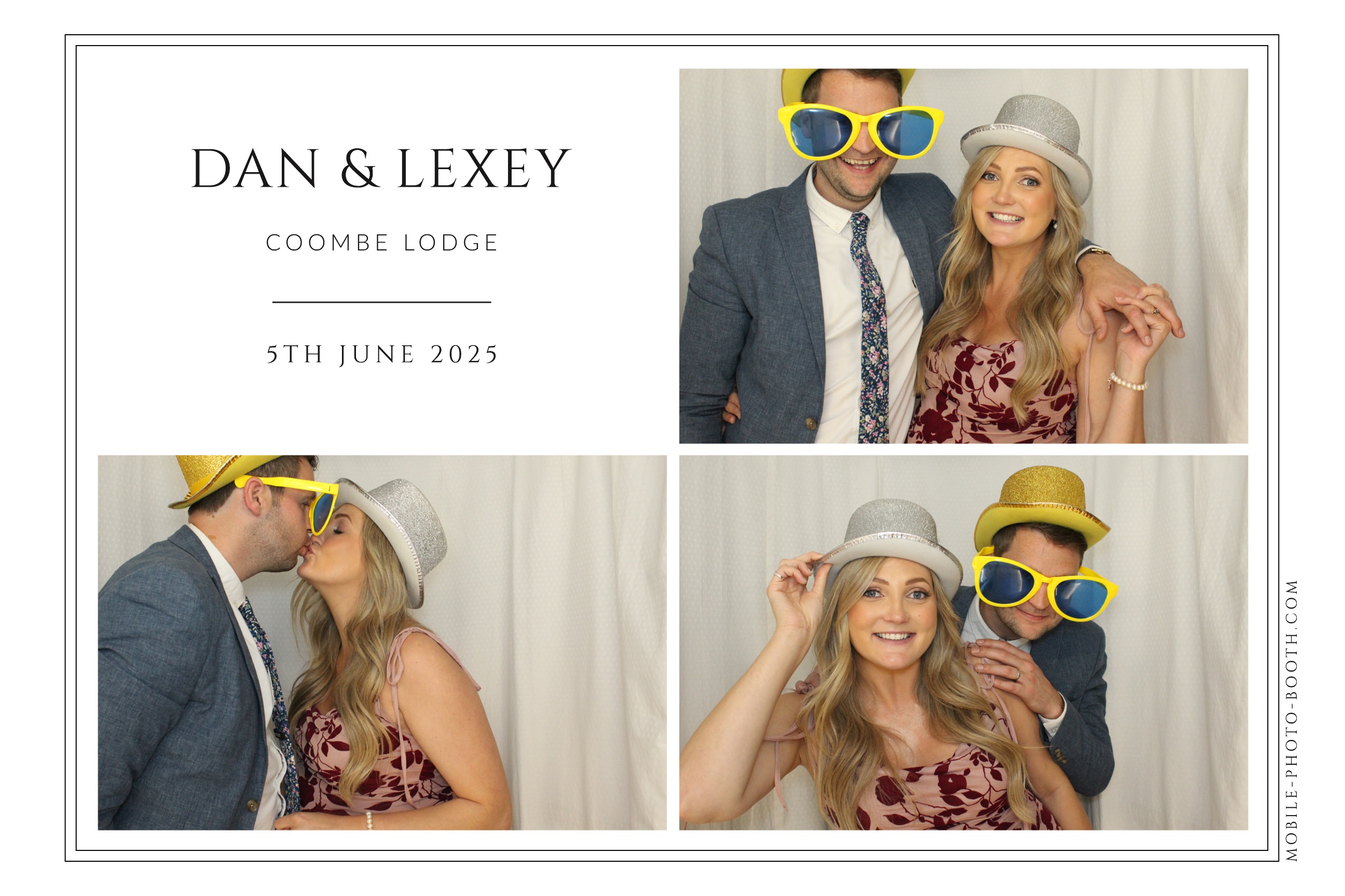 Dan & Lexey | View more photos from the event at images.mobile-photo-booth.com/u/MobilePhotoBoothUK/Dan-Lexey