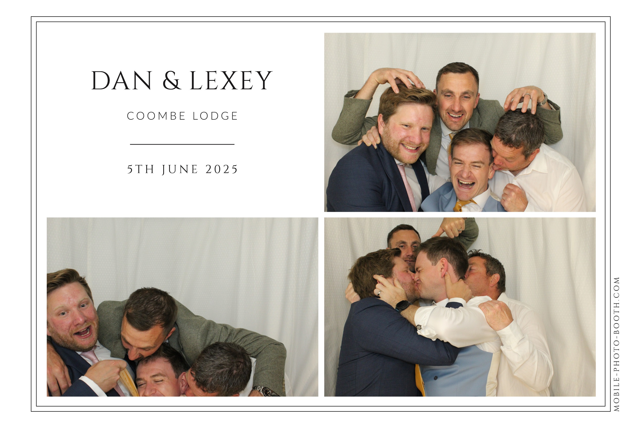 Dan & Lexey | View more photos from the event at images.mobile-photo-booth.com/u/MobilePhotoBoothUK/Dan-Lexey