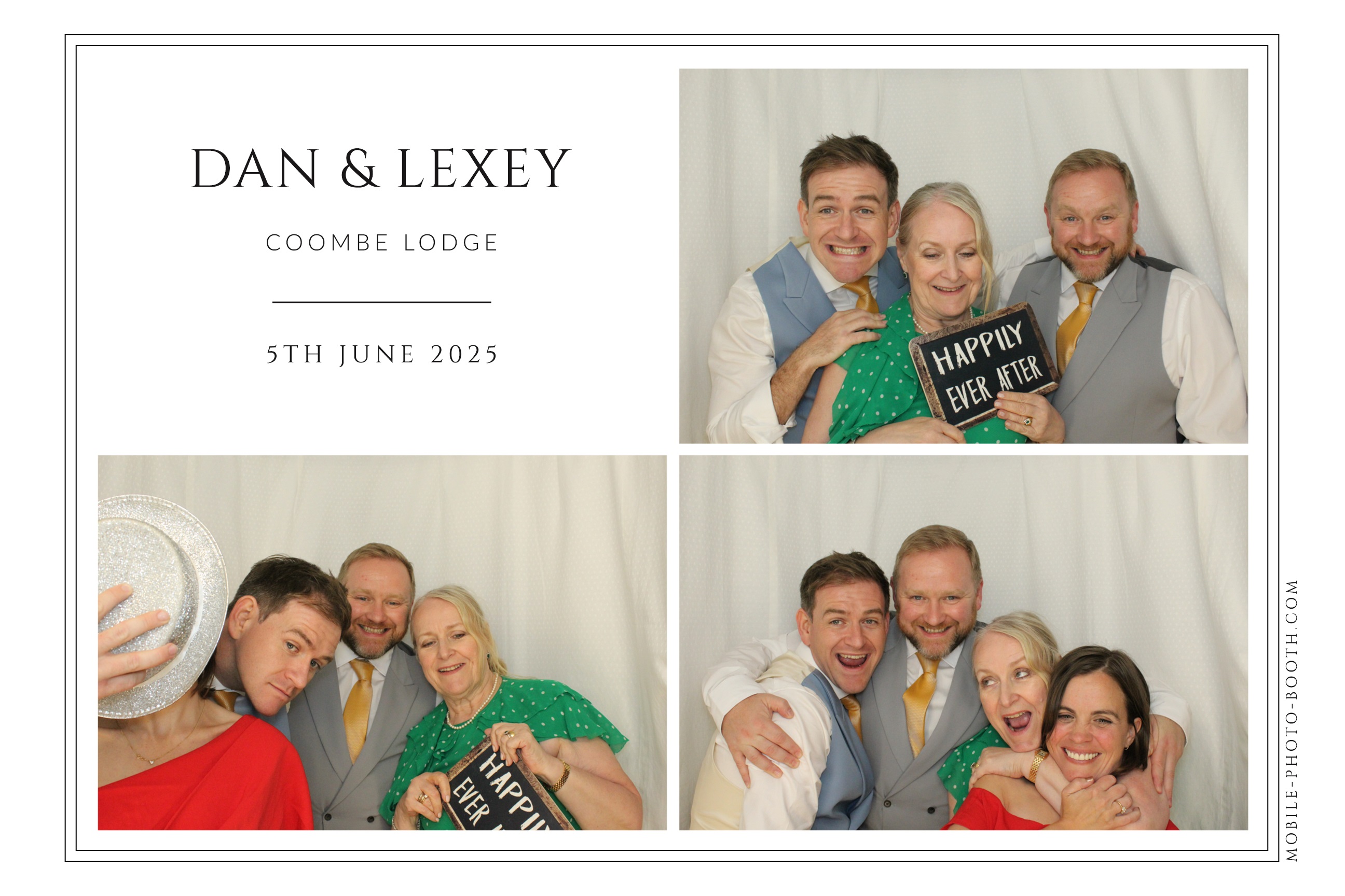 Dan & Lexey | View more photos from the event at images.mobile-photo-booth.com/u/MobilePhotoBoothUK/Dan-Lexey