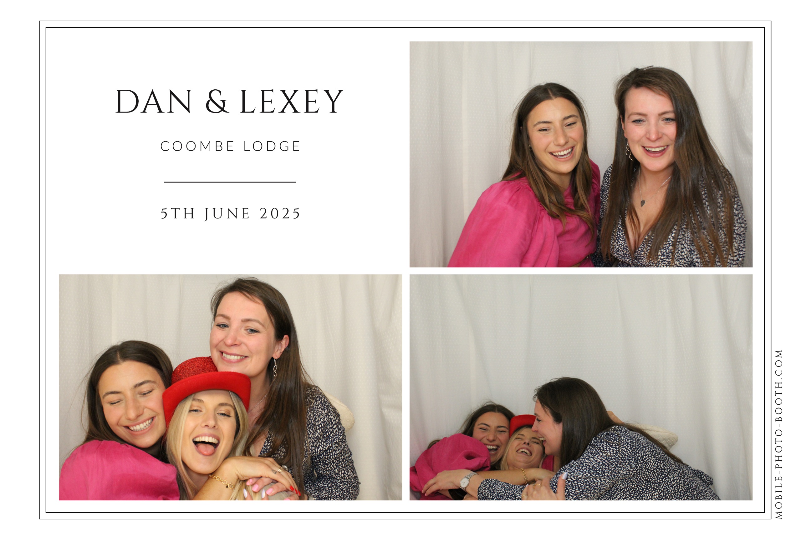 Dan & Lexey | View more photos from the event at images.mobile-photo-booth.com/u/MobilePhotoBoothUK/Dan-Lexey