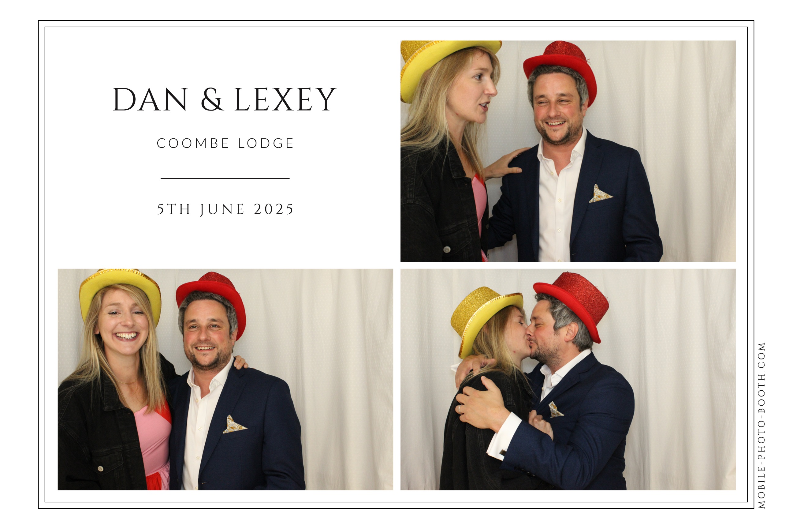 Dan & Lexey | View more photos from the event at images.mobile-photo-booth.com/u/MobilePhotoBoothUK/Dan-Lexey