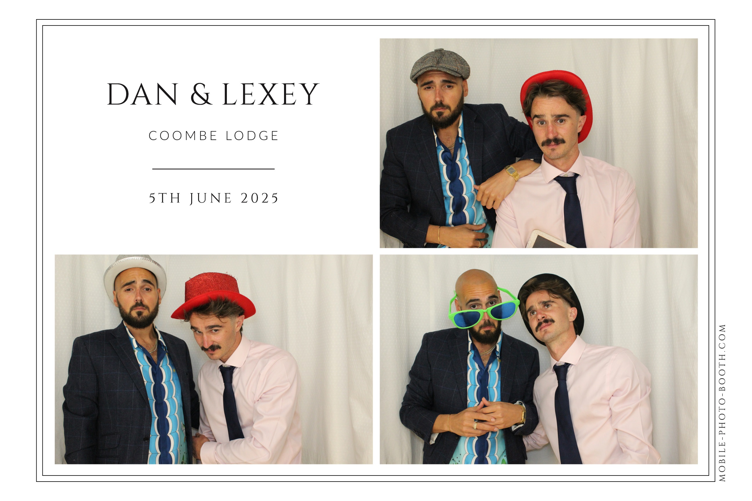 Dan & Lexey | View more photos from the event at images.mobile-photo-booth.com/u/MobilePhotoBoothUK/Dan-Lexey
