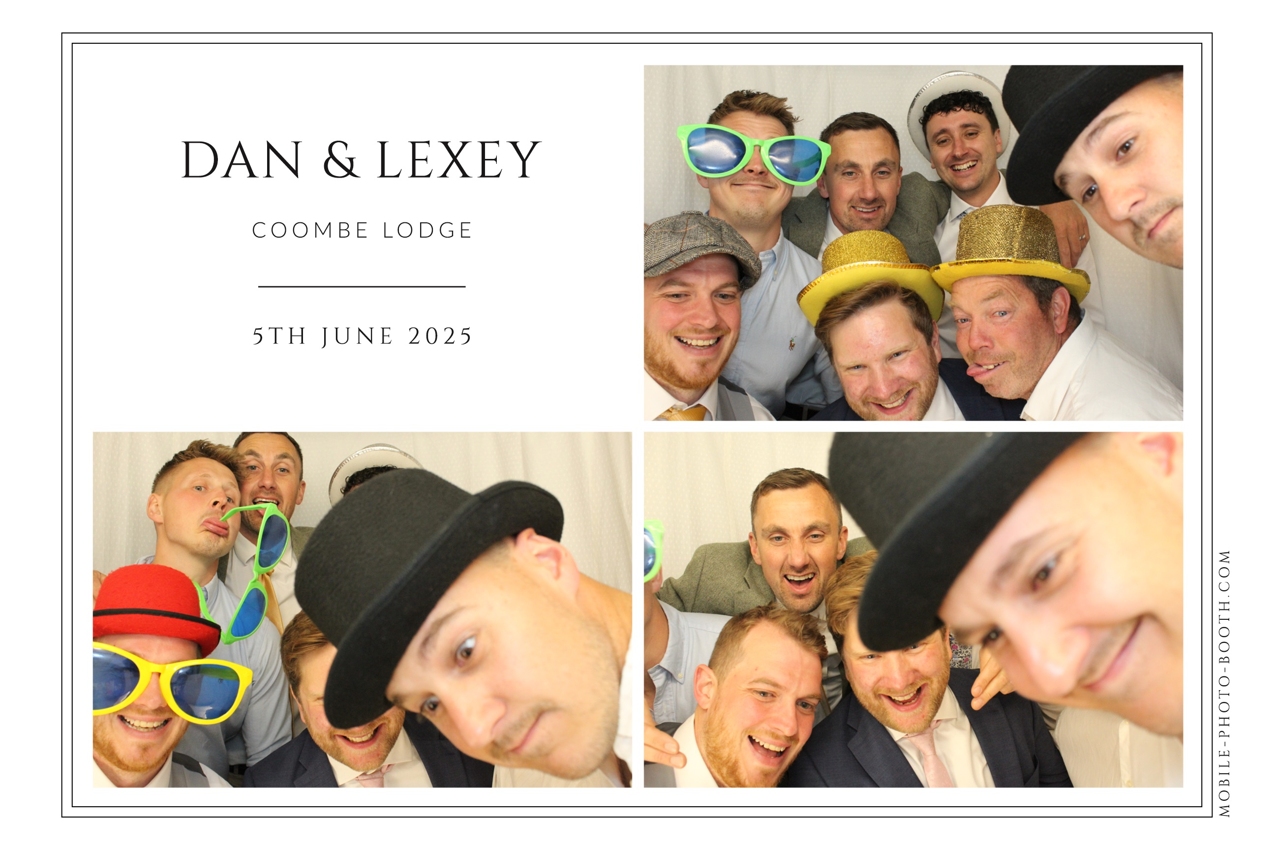 Dan & Lexey | View more photos from the event at images.mobile-photo-booth.com/u/MobilePhotoBoothUK/Dan-Lexey