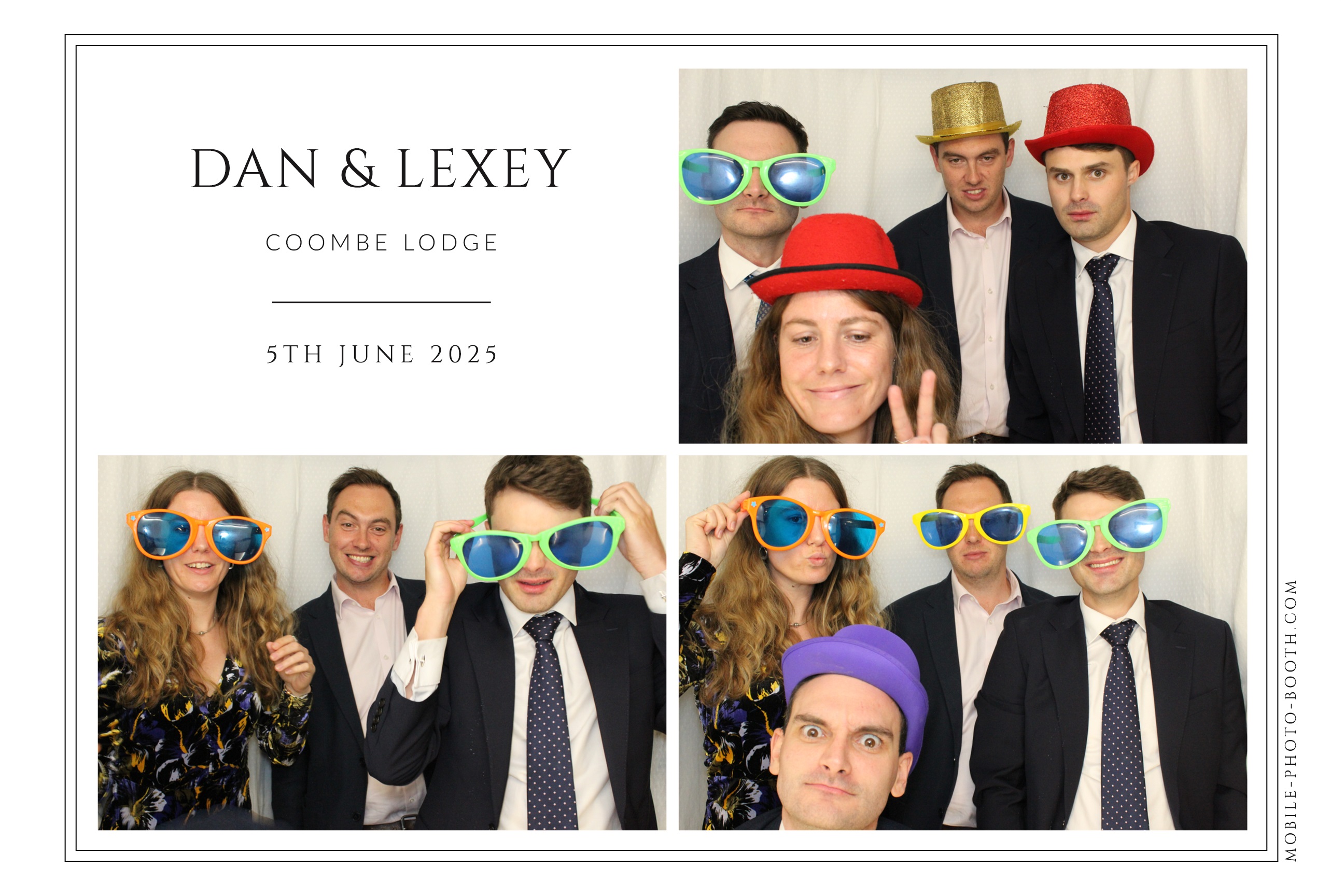 Dan & Lexey | View more photos from the event at images.mobile-photo-booth.com/u/MobilePhotoBoothUK/Dan-Lexey