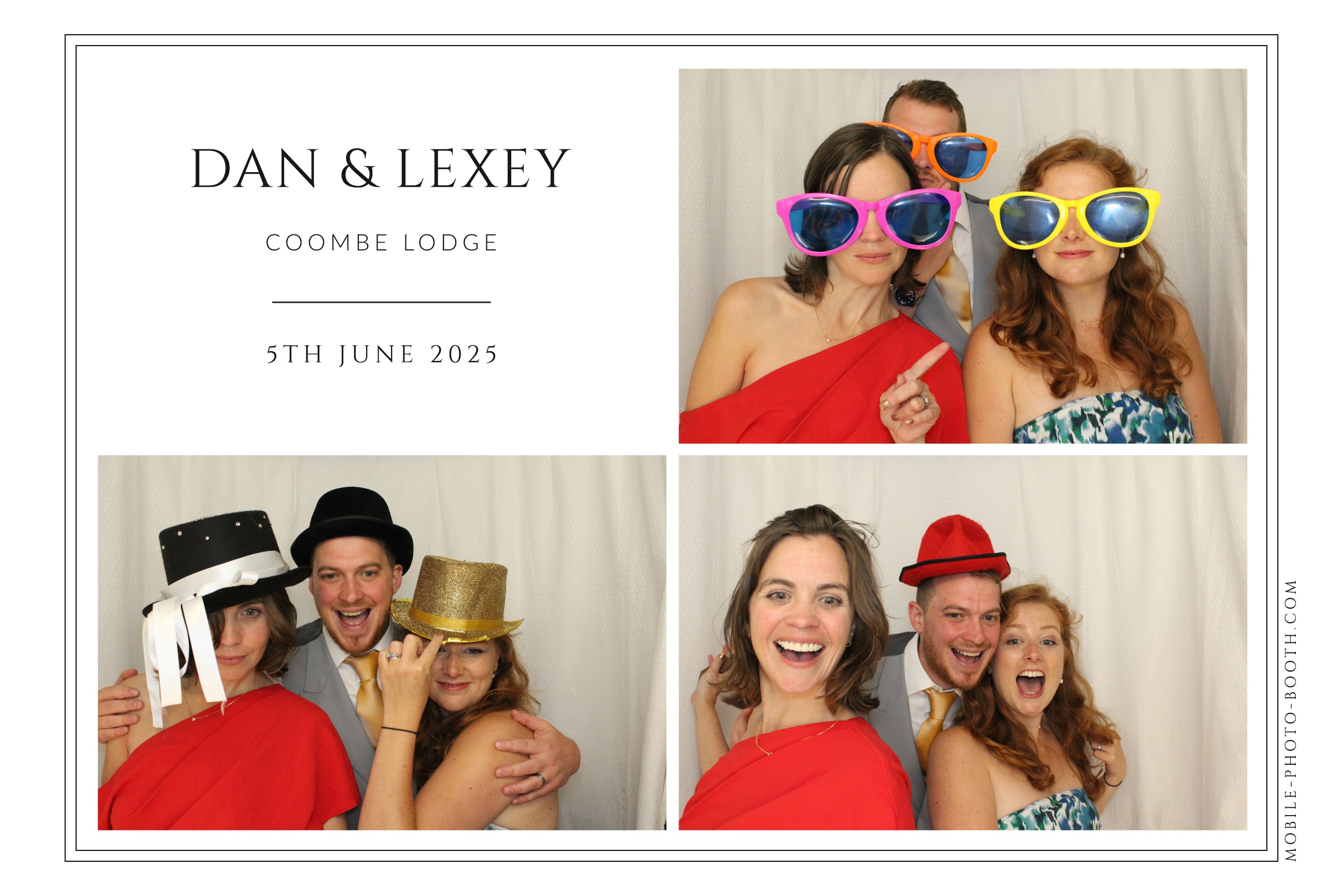 Dan & Lexey | View more photos from the event at images.mobile-photo-booth.com/u/MobilePhotoBoothUK/Dan-Lexey