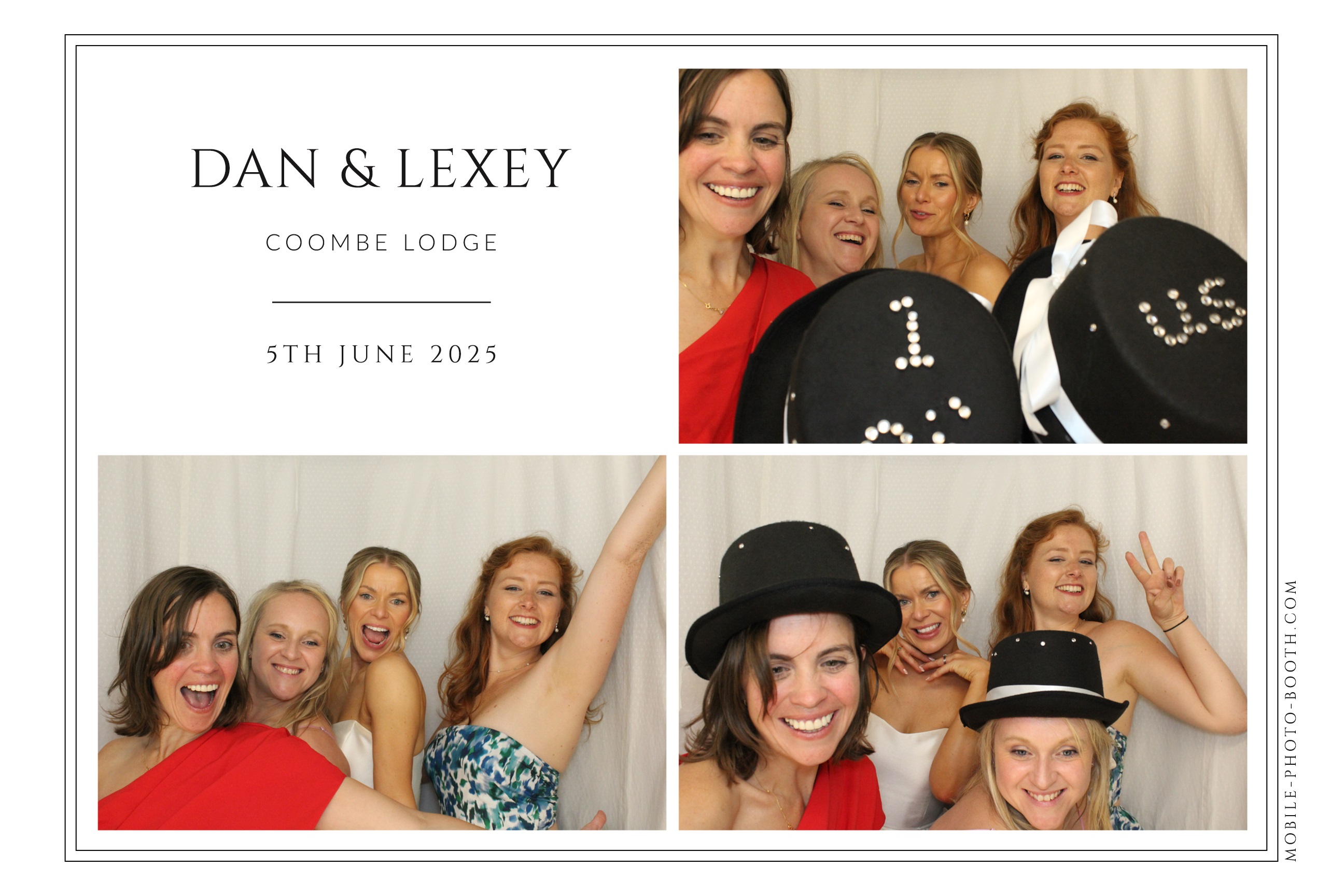 Dan & Lexey | View more photos from the event at images.mobile-photo-booth.com/u/MobilePhotoBoothUK/Dan-Lexey