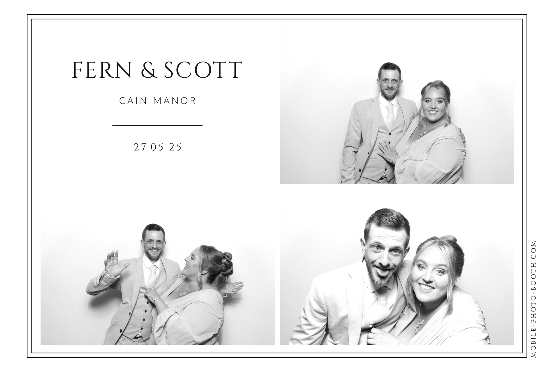 Fern & Scott | View more photos from the event at images.mobile-photo-booth.com/u/MobilePhotoBoothUK/Fern-Scott