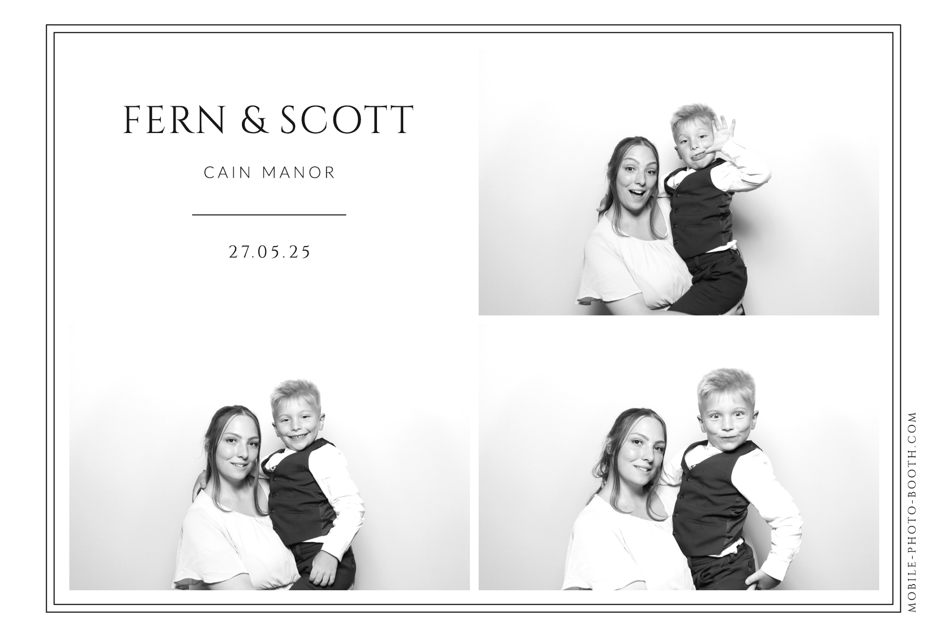 Fern & Scott | View more photos from the event at images.mobile-photo-booth.com/u/MobilePhotoBoothUK/Fern-Scott