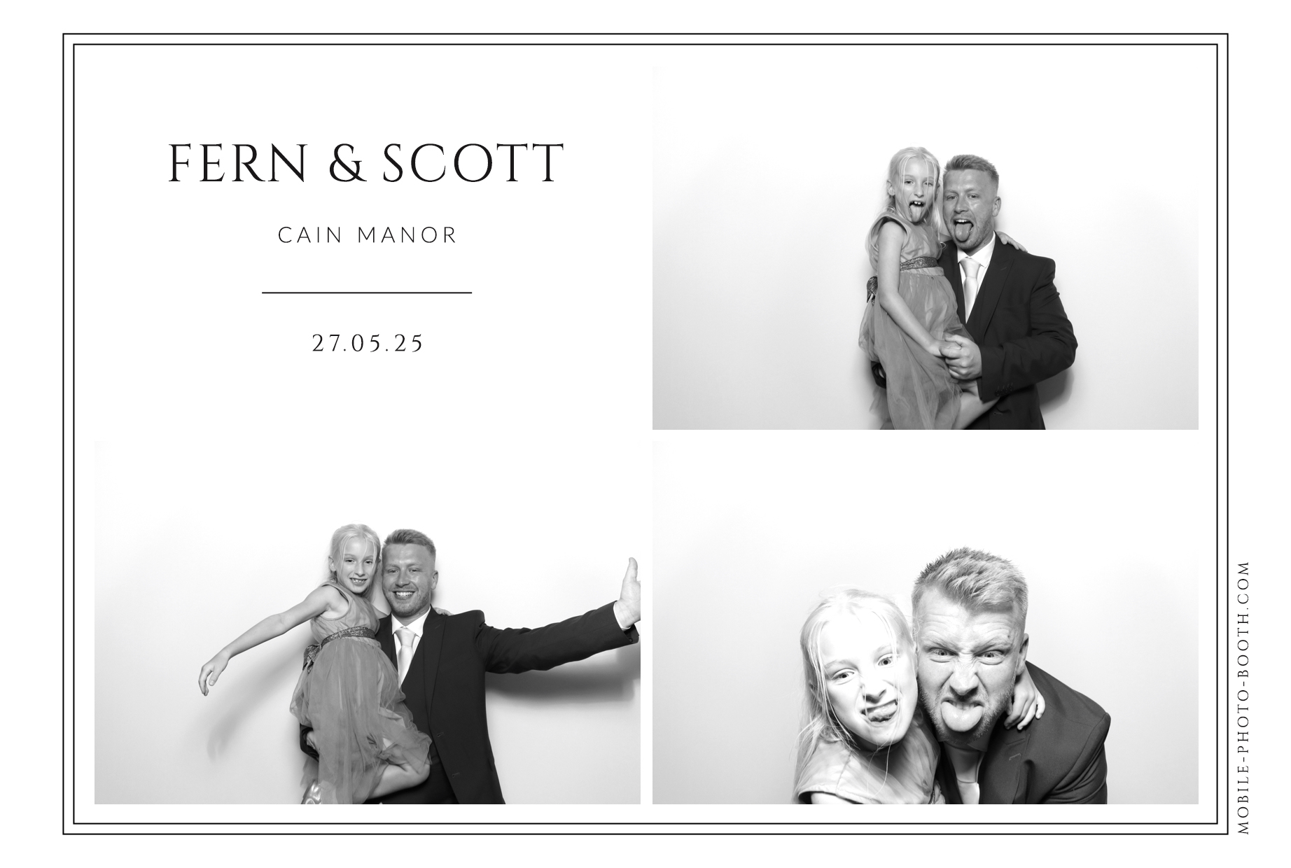 Fern & Scott | View more photos from the event at images.mobile-photo-booth.com/u/MobilePhotoBoothUK/Fern-Scott