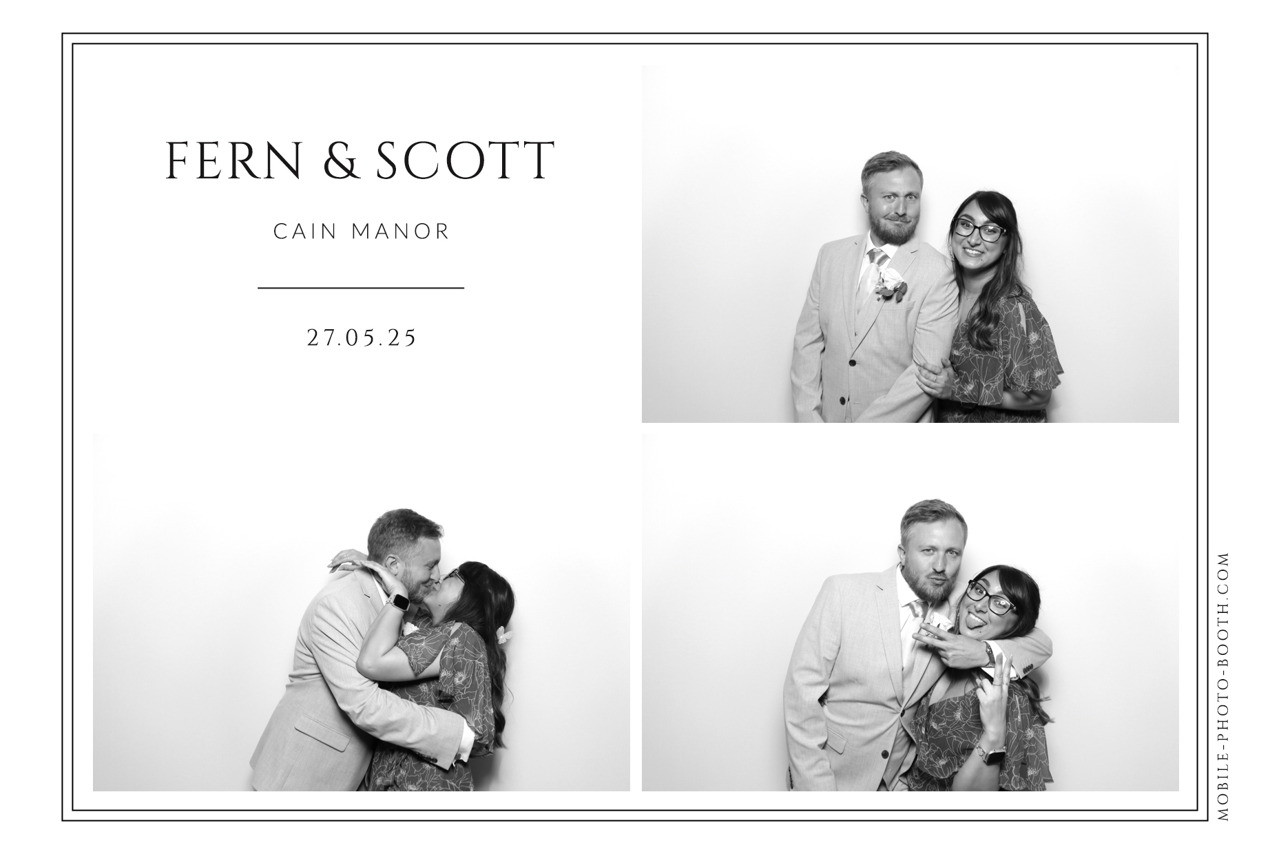 Fern & Scott | View more photos from the event at images.mobile-photo-booth.com/u/MobilePhotoBoothUK/Fern-Scott
