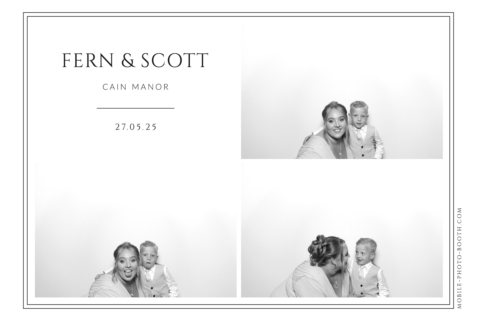 Fern & Scott | View more photos from the event at images.mobile-photo-booth.com/u/MobilePhotoBoothUK/Fern-Scott