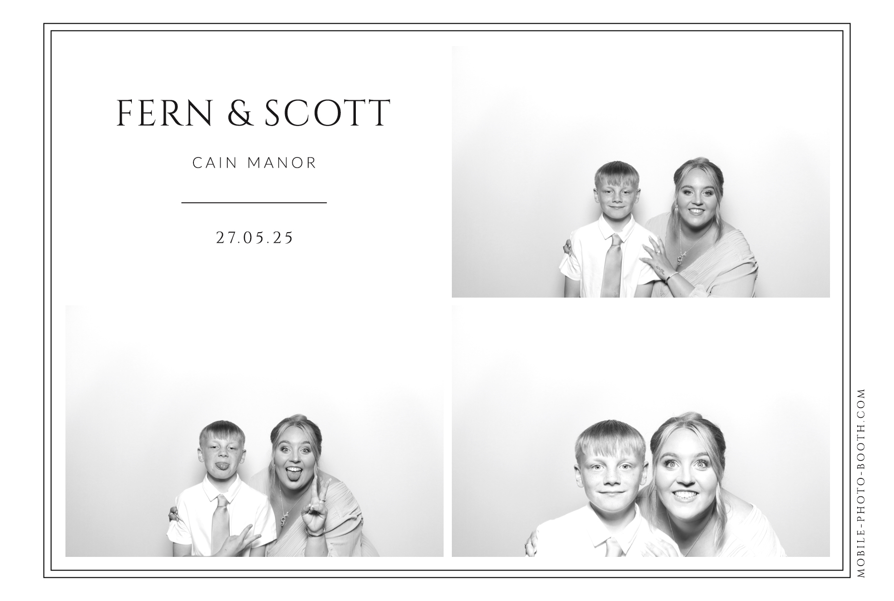 Fern & Scott | View more photos from the event at images.mobile-photo-booth.com/u/MobilePhotoBoothUK/Fern-Scott
