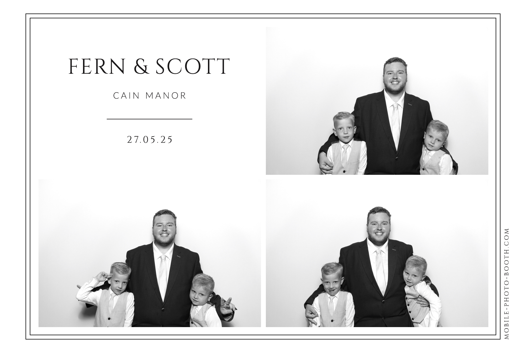 Fern & Scott | View more photos from the event at images.mobile-photo-booth.com/u/MobilePhotoBoothUK/Fern-Scott