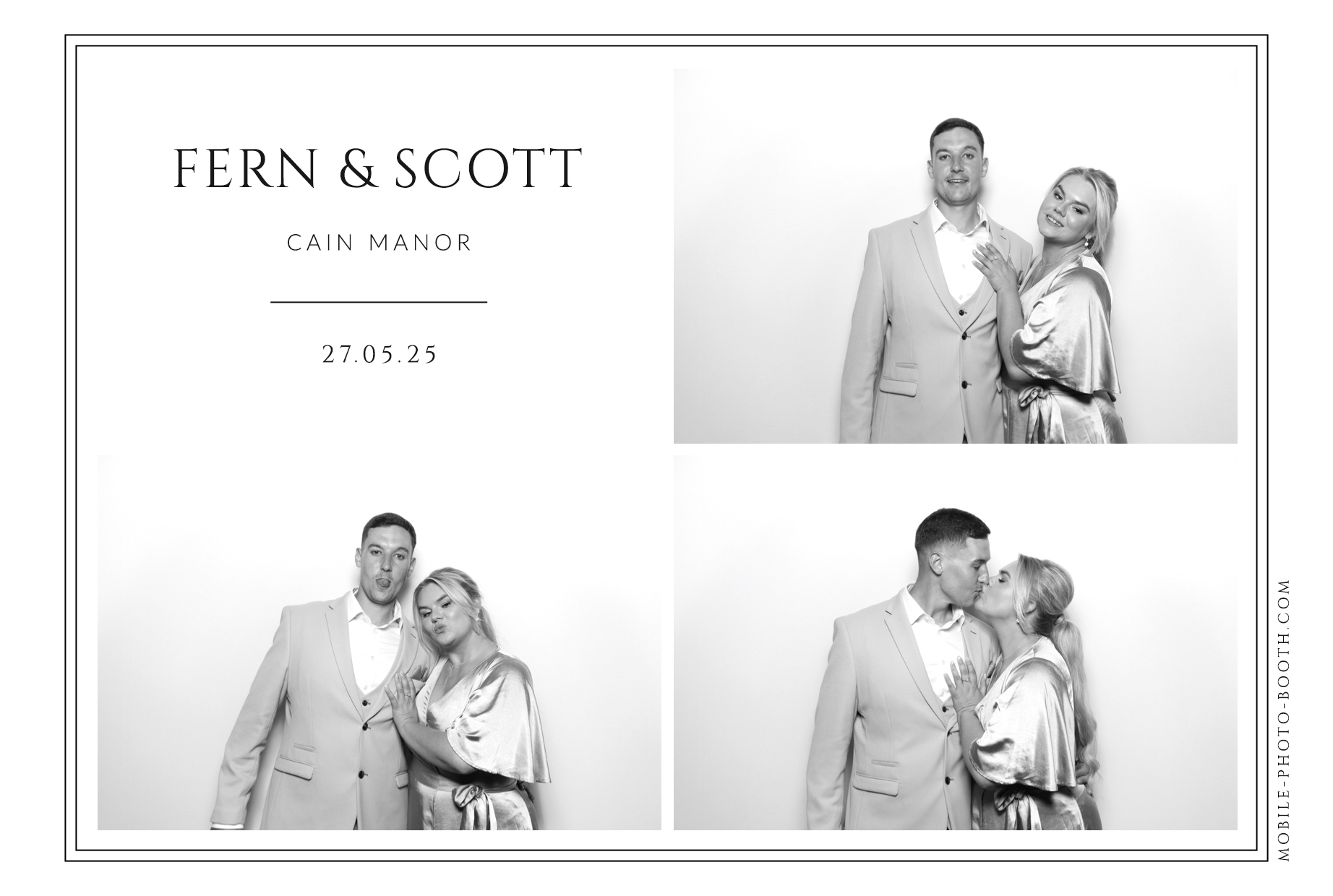 Fern & Scott | View more photos from the event at images.mobile-photo-booth.com/u/MobilePhotoBoothUK/Fern-Scott