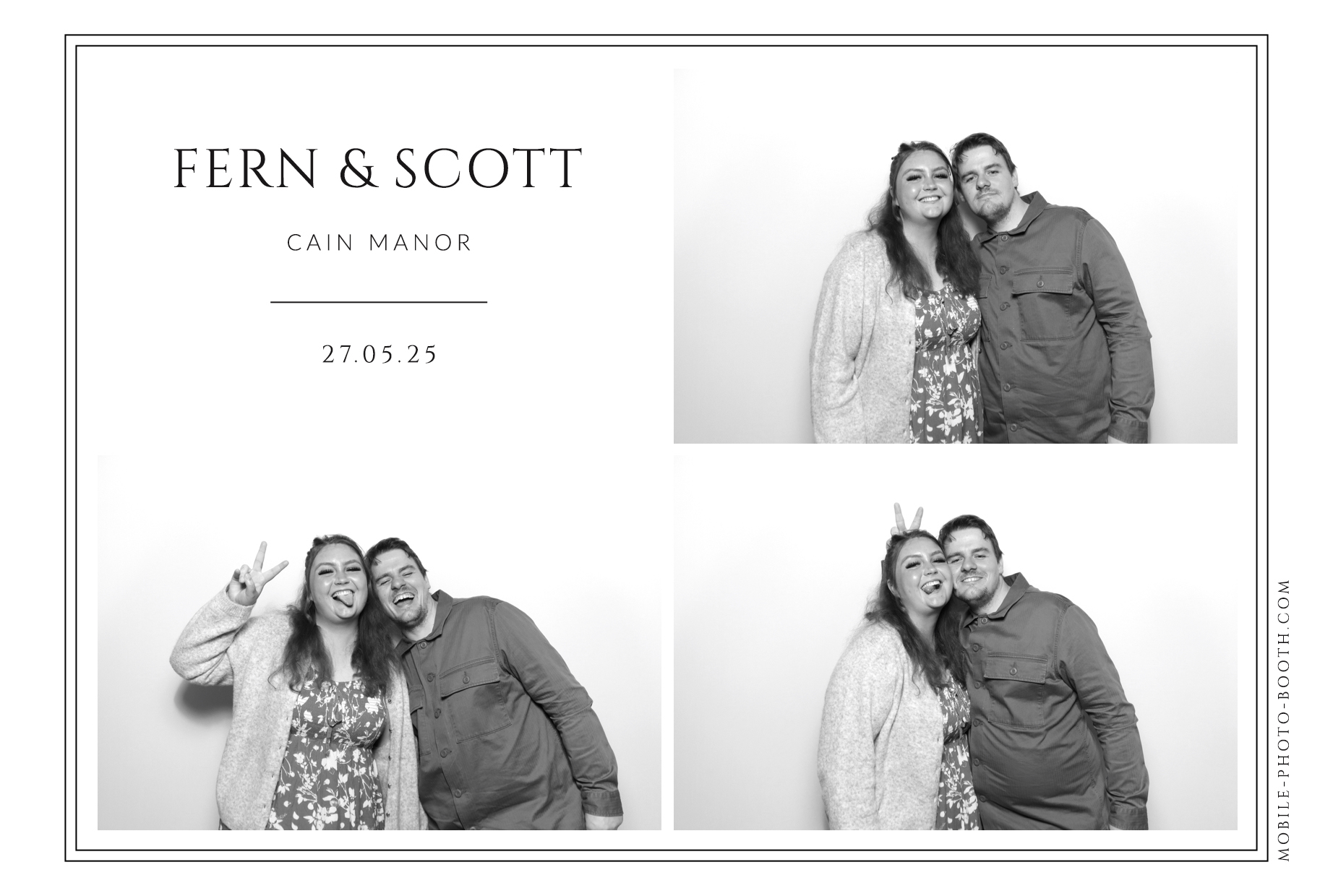 Fern & Scott | View more photos from the event at images.mobile-photo-booth.com/u/MobilePhotoBoothUK/Fern-Scott