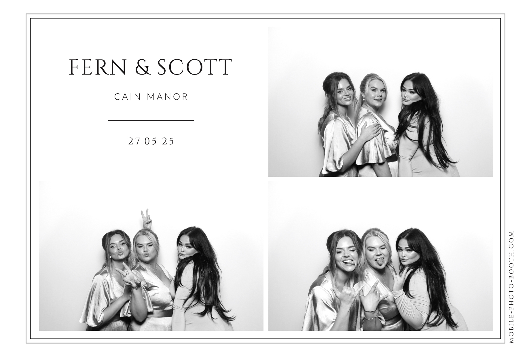Fern & Scott | View more photos from the event at images.mobile-photo-booth.com/u/MobilePhotoBoothUK/Fern-Scott