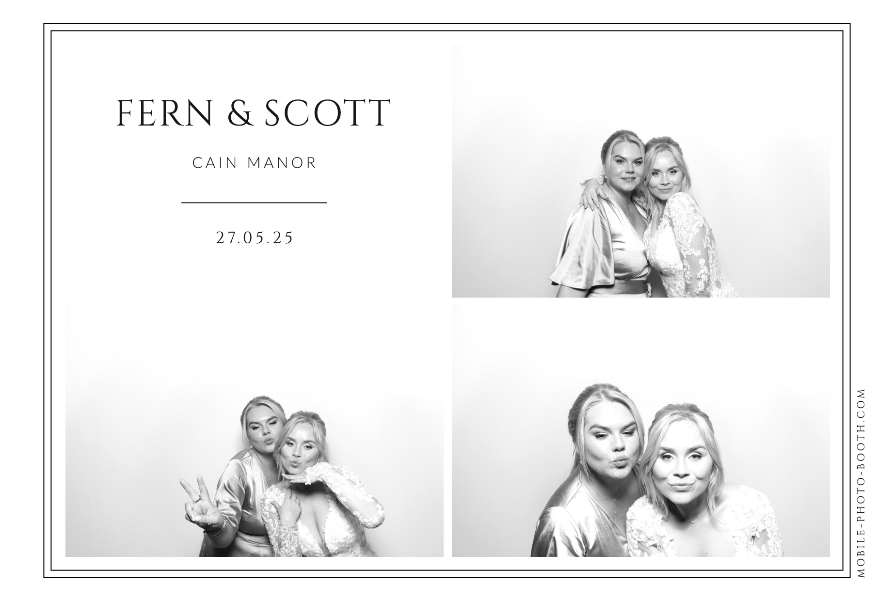 Fern & Scott | View more photos from the event at images.mobile-photo-booth.com/u/MobilePhotoBoothUK/Fern-Scott