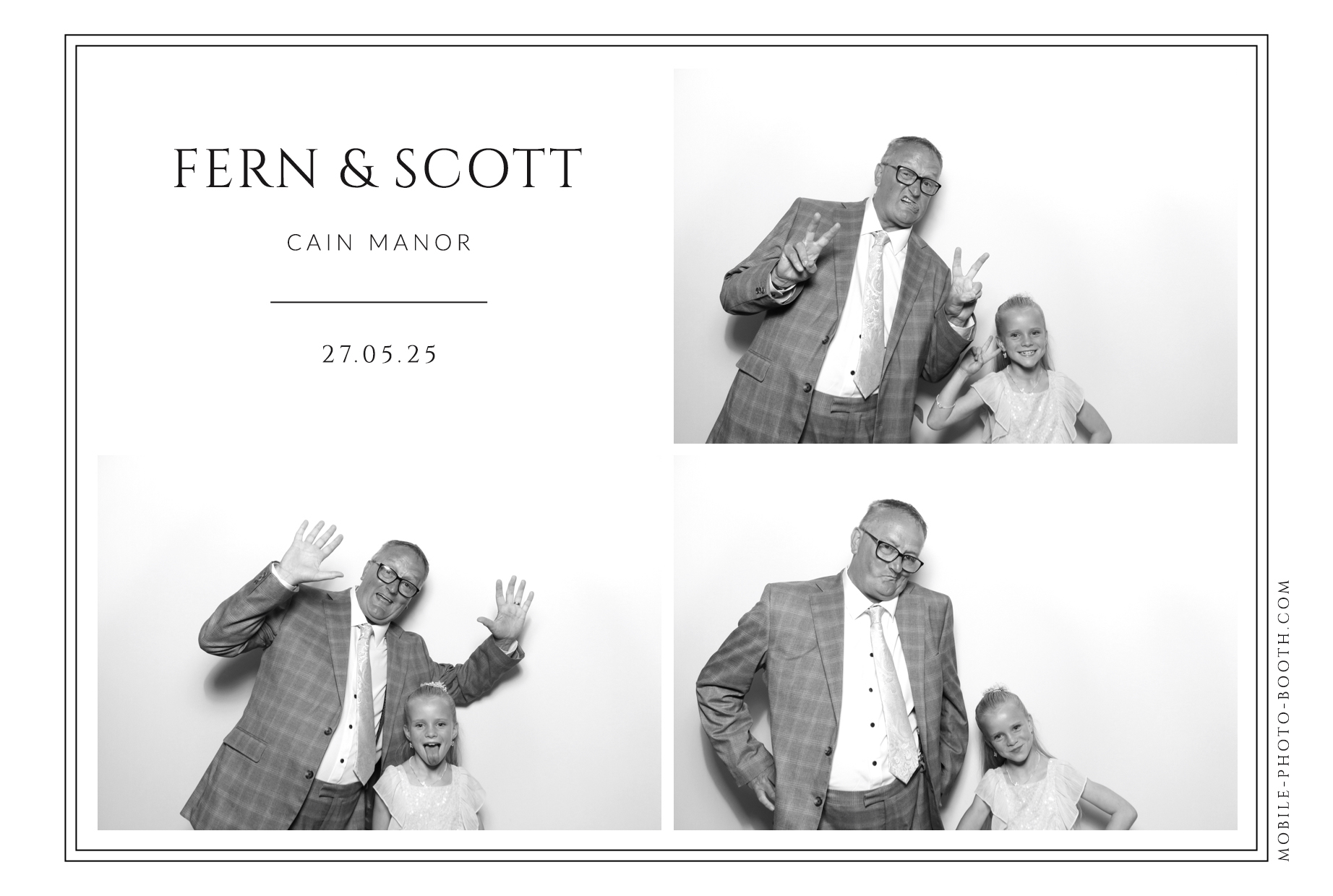 Fern & Scott | View more photos from the event at images.mobile-photo-booth.com/u/MobilePhotoBoothUK/Fern-Scott