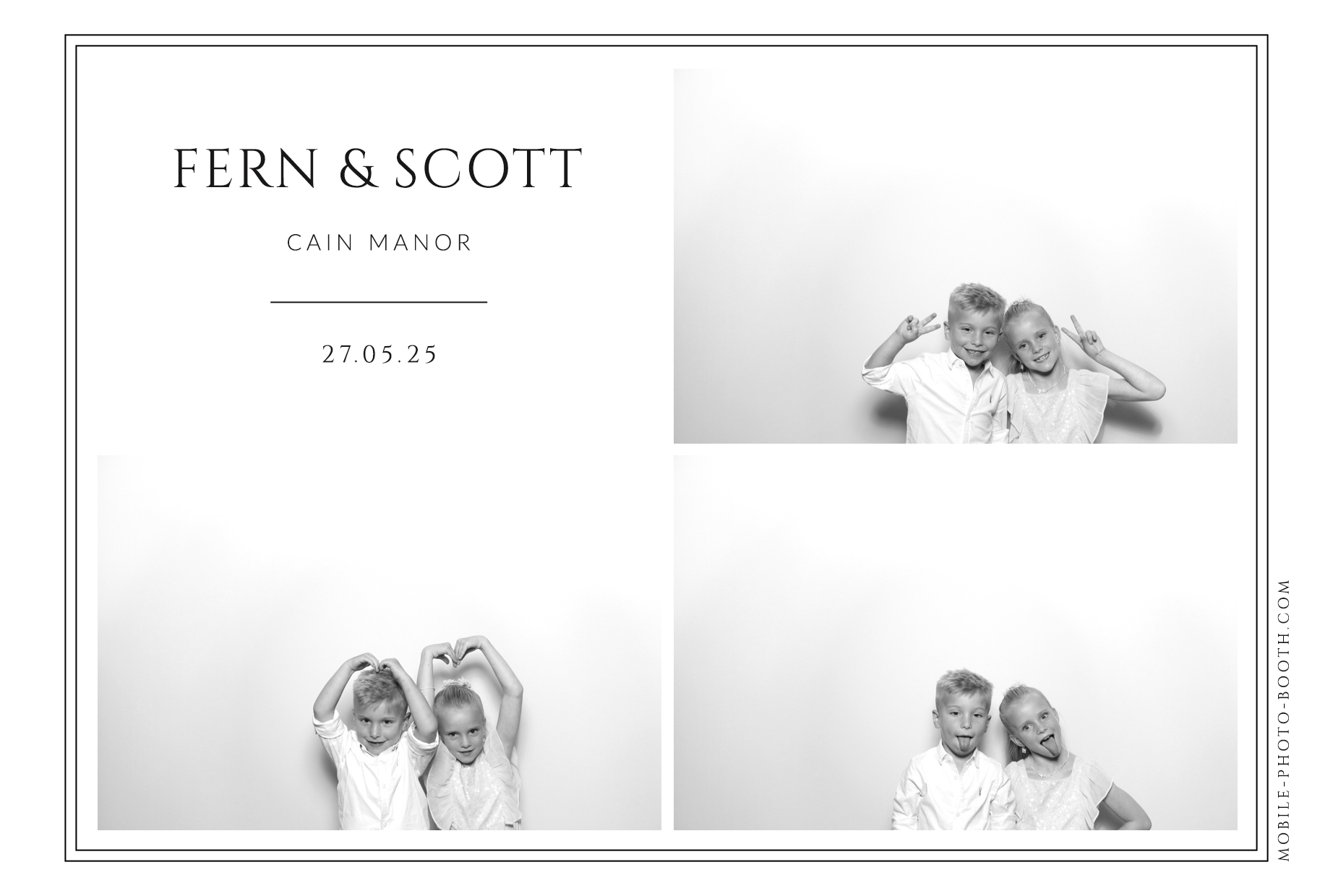 Fern & Scott | View more photos from the event at images.mobile-photo-booth.com/u/MobilePhotoBoothUK/Fern-Scott